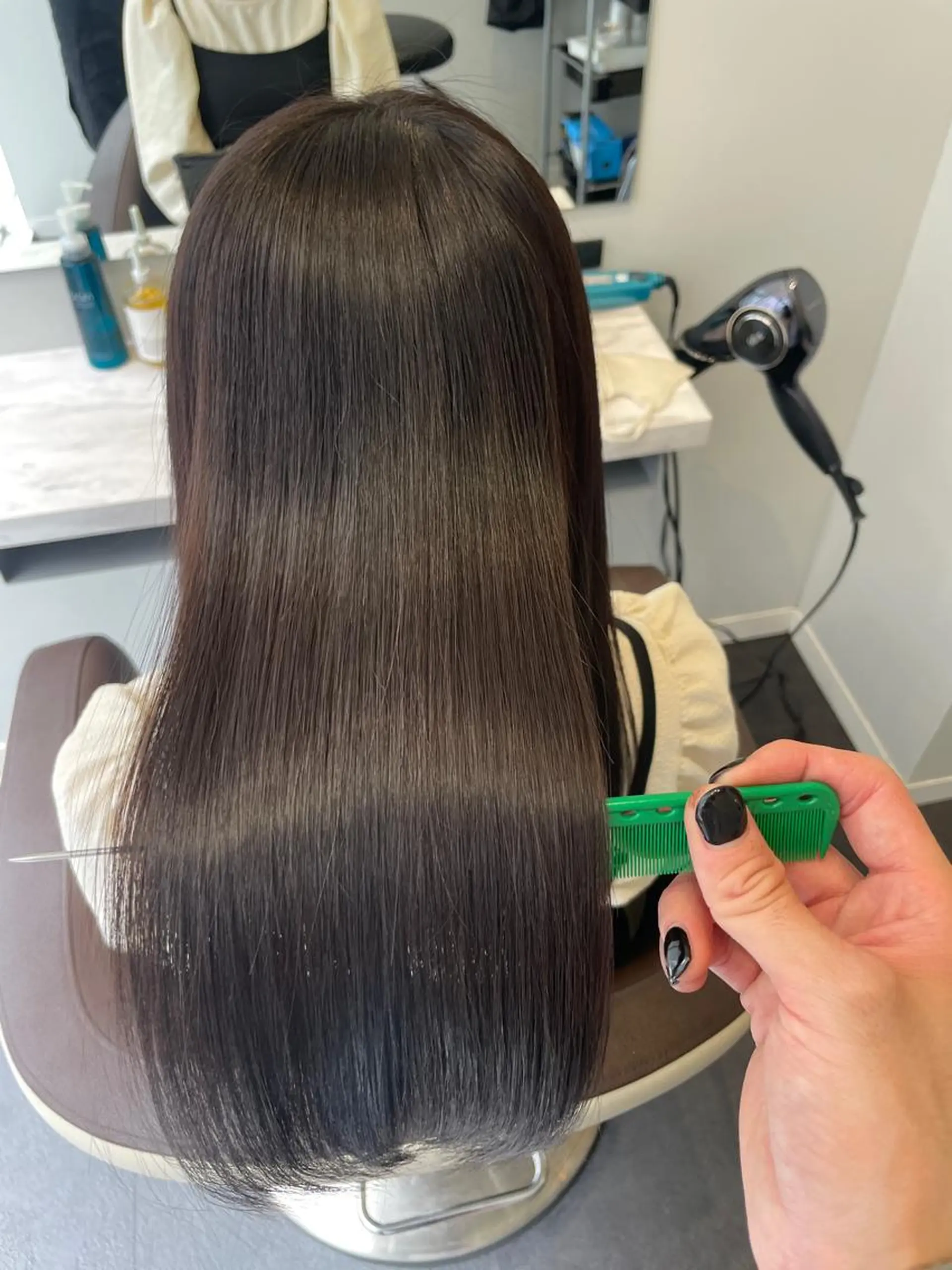 ロング カラー 🌈本物の髪質改善 森田涼平のヘアスタイル