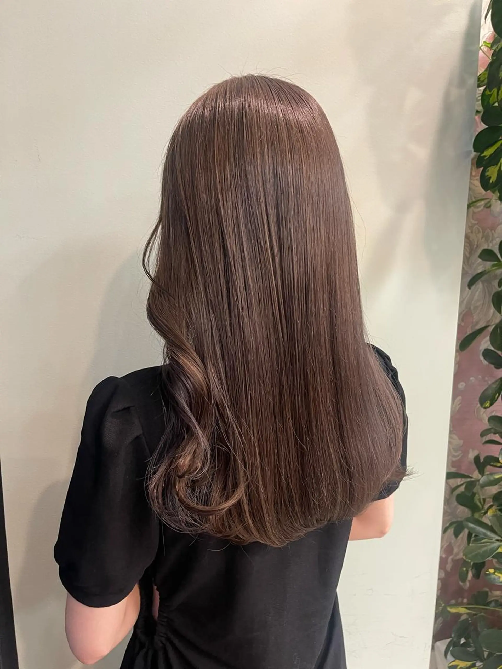ロング カラー ヘアアレンジ 関谷 あいみのヘアスタイル