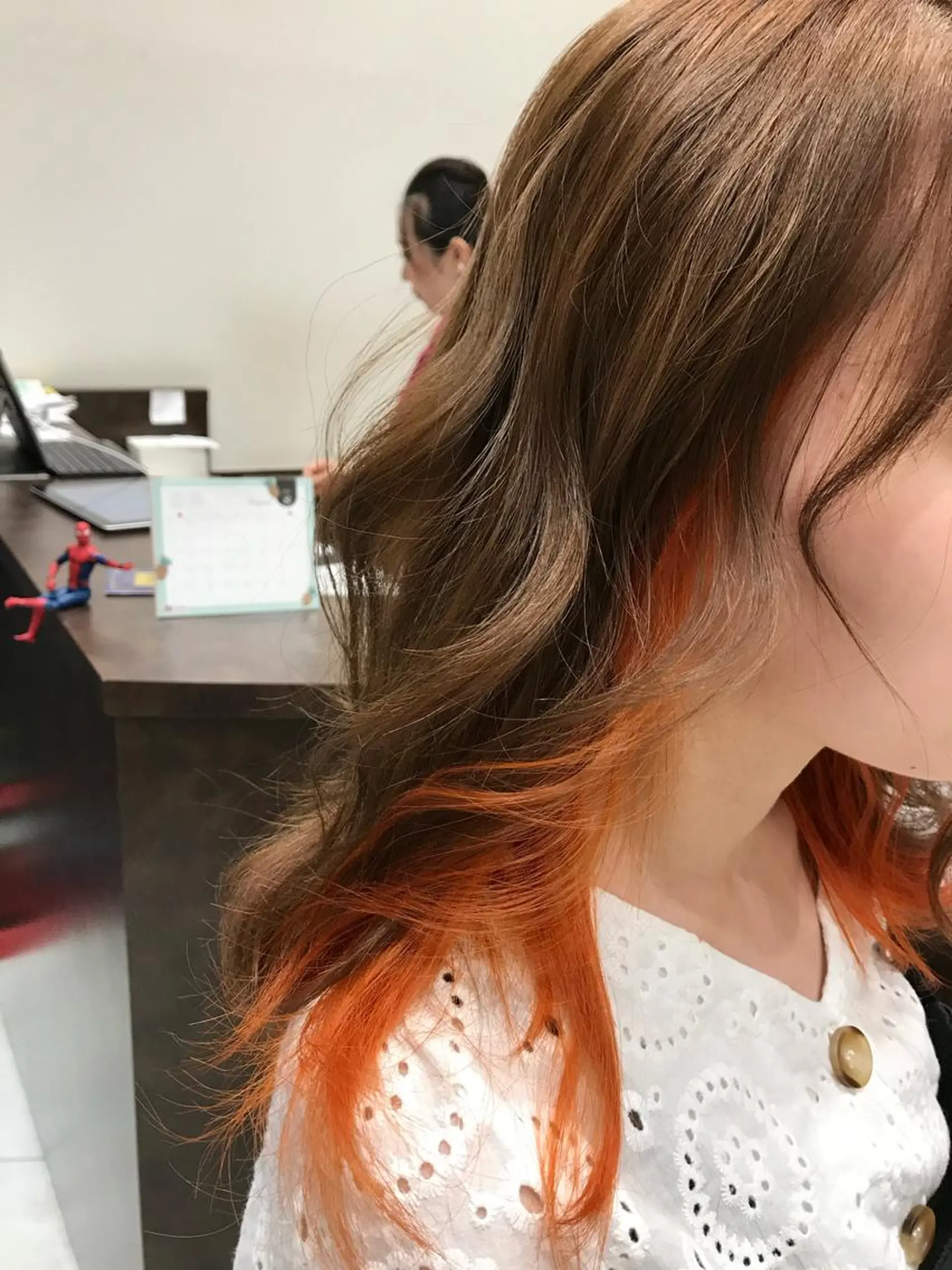 セミロング ヘアカラー トリートメント BRUNO東員店所属・稲村 toshiのヘアスタイル