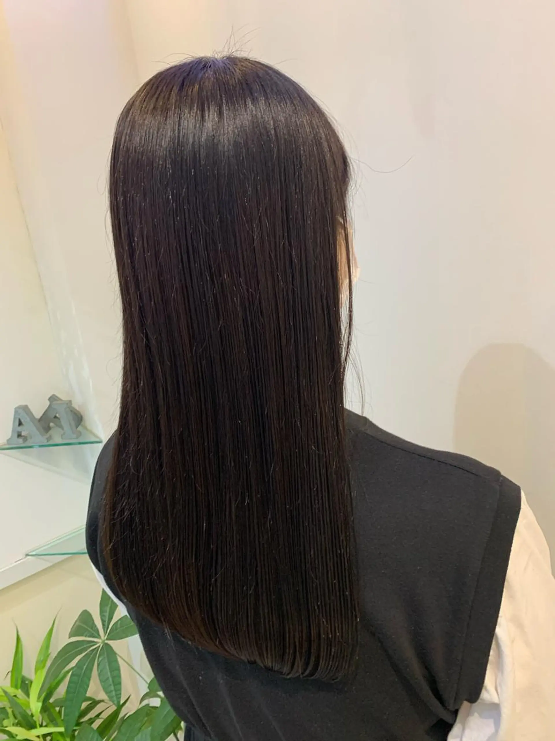 カラー ブリーチしない暖色 カラー🥀杉 優菜のヘアスタイル