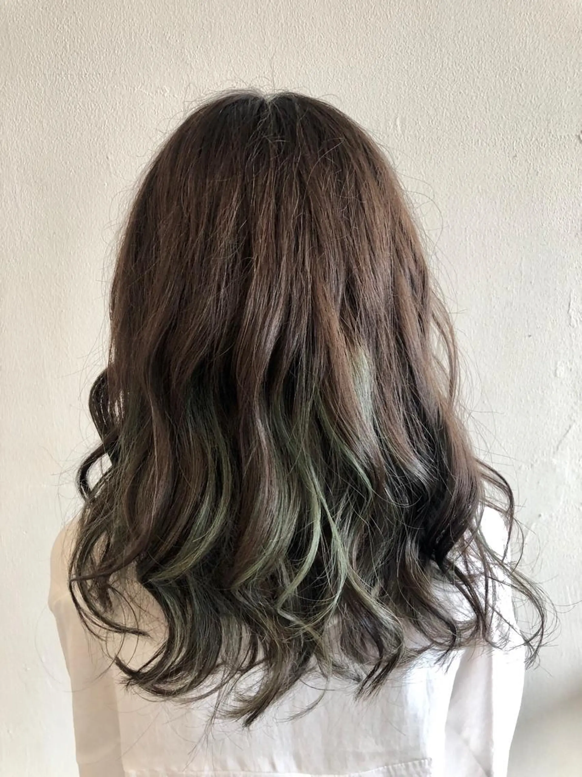 セミロング カラー ヘアカラー Hair make VERDA所属・宮下 耕平のヘアスタイル