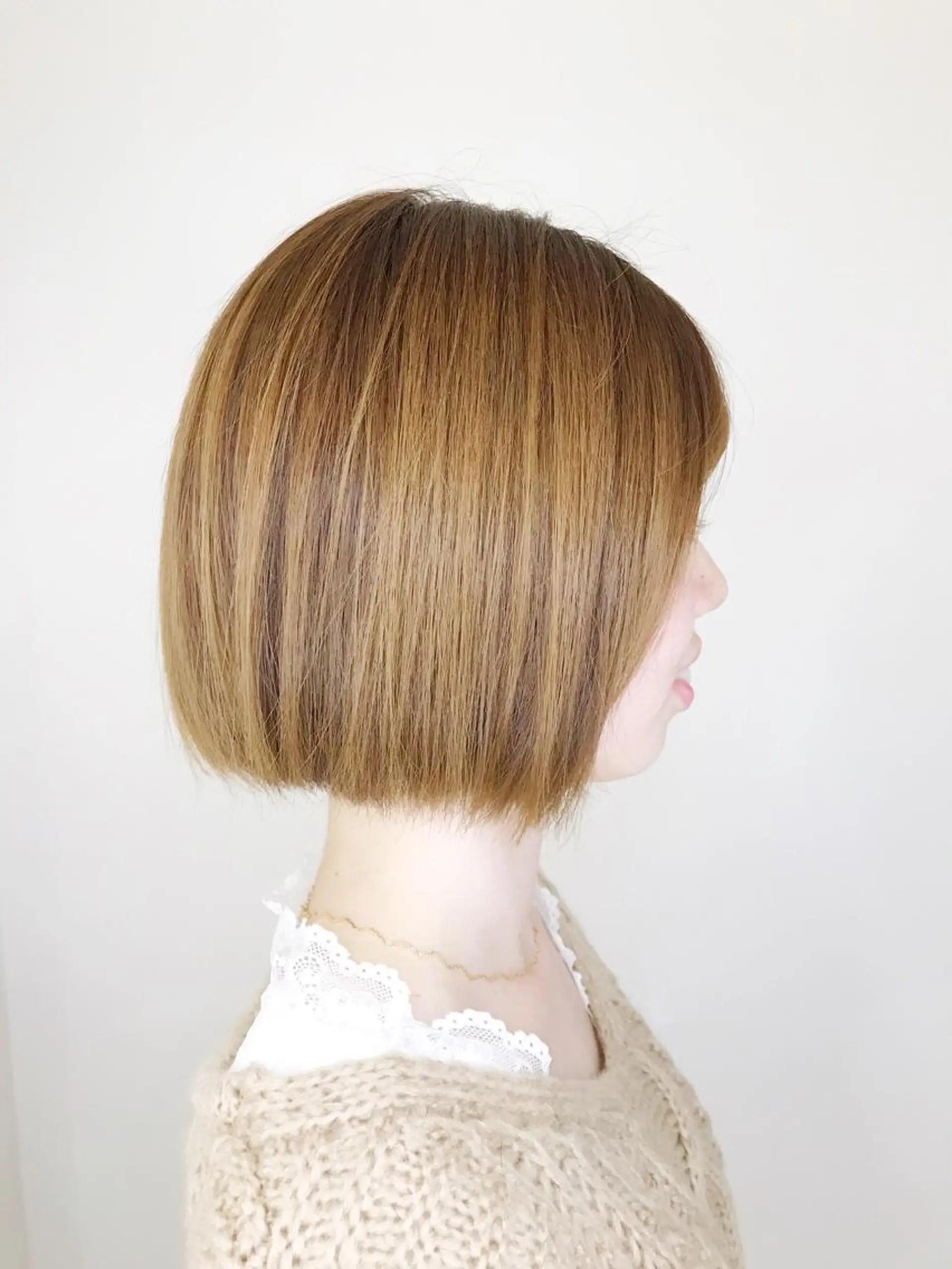 ショート 赤み消しカラー /透明感カラー 上長のヘアスタイル