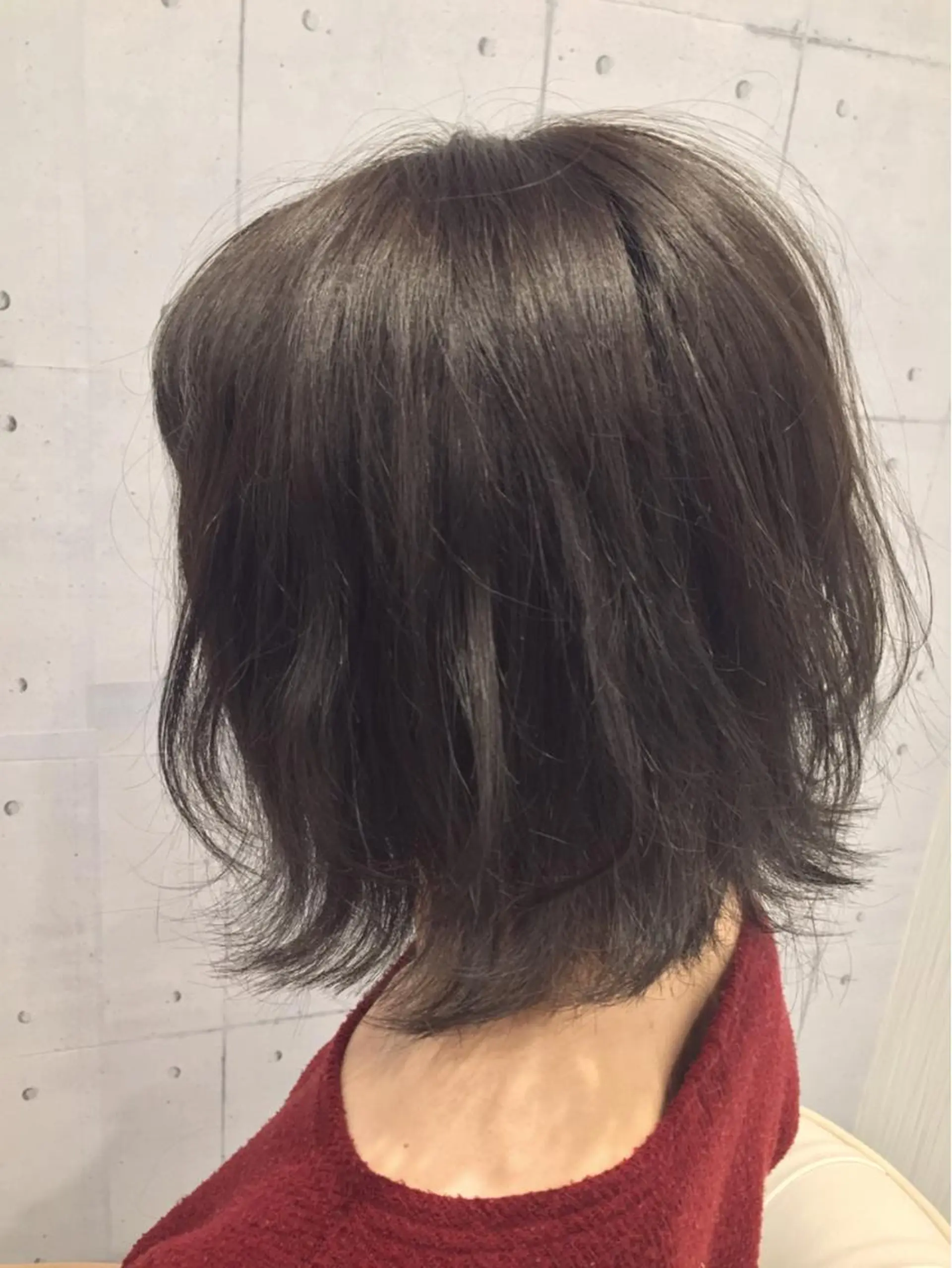 ショート カラー グレージュ ボブ 韓・中華美女ヘア 🇰🇷×🇨🇳のヘアスタイル