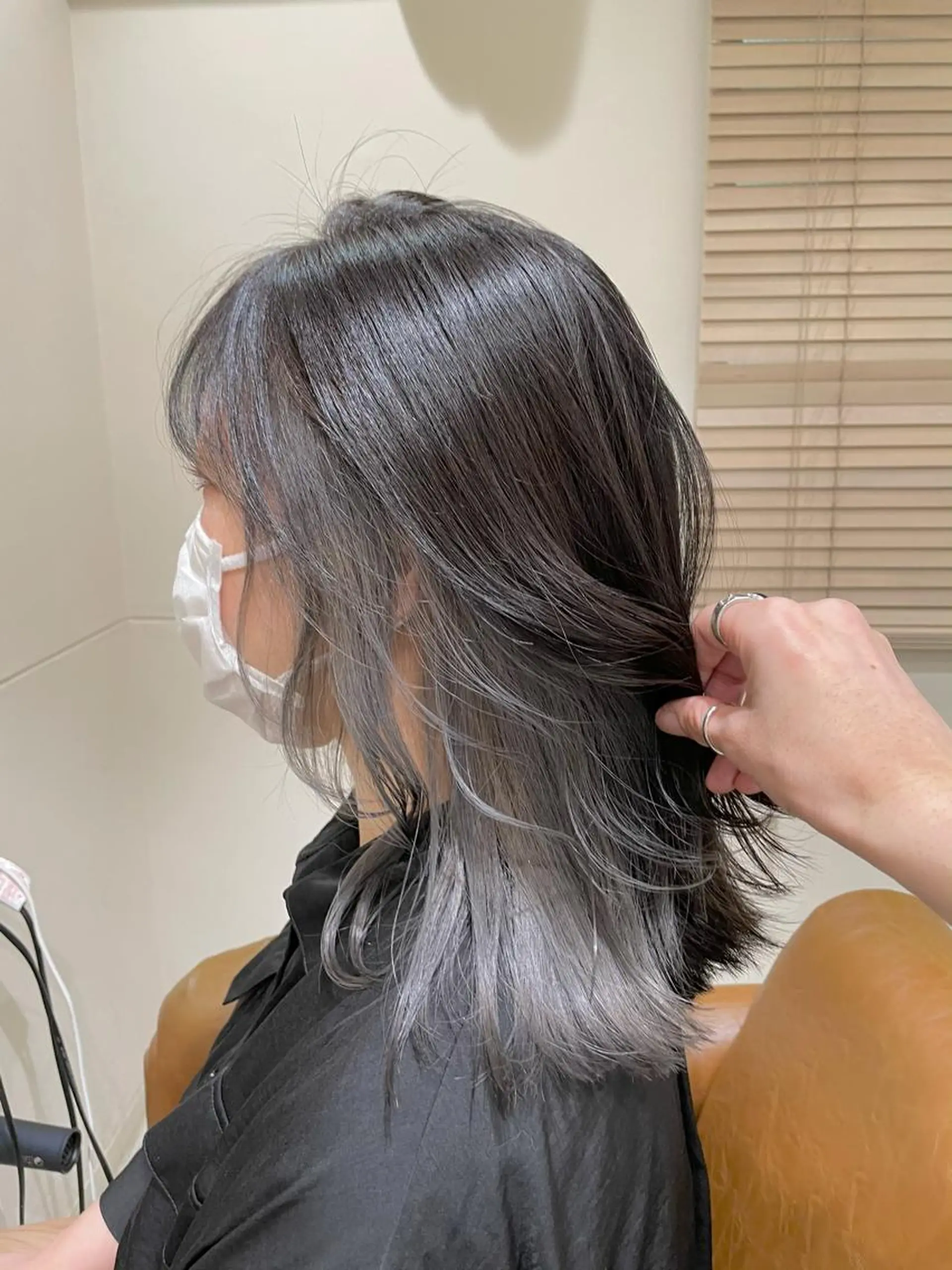 ミディアム ミストバング frame所属・🫧品のあるヘア カラー🫧片山聖のヘアスタイル