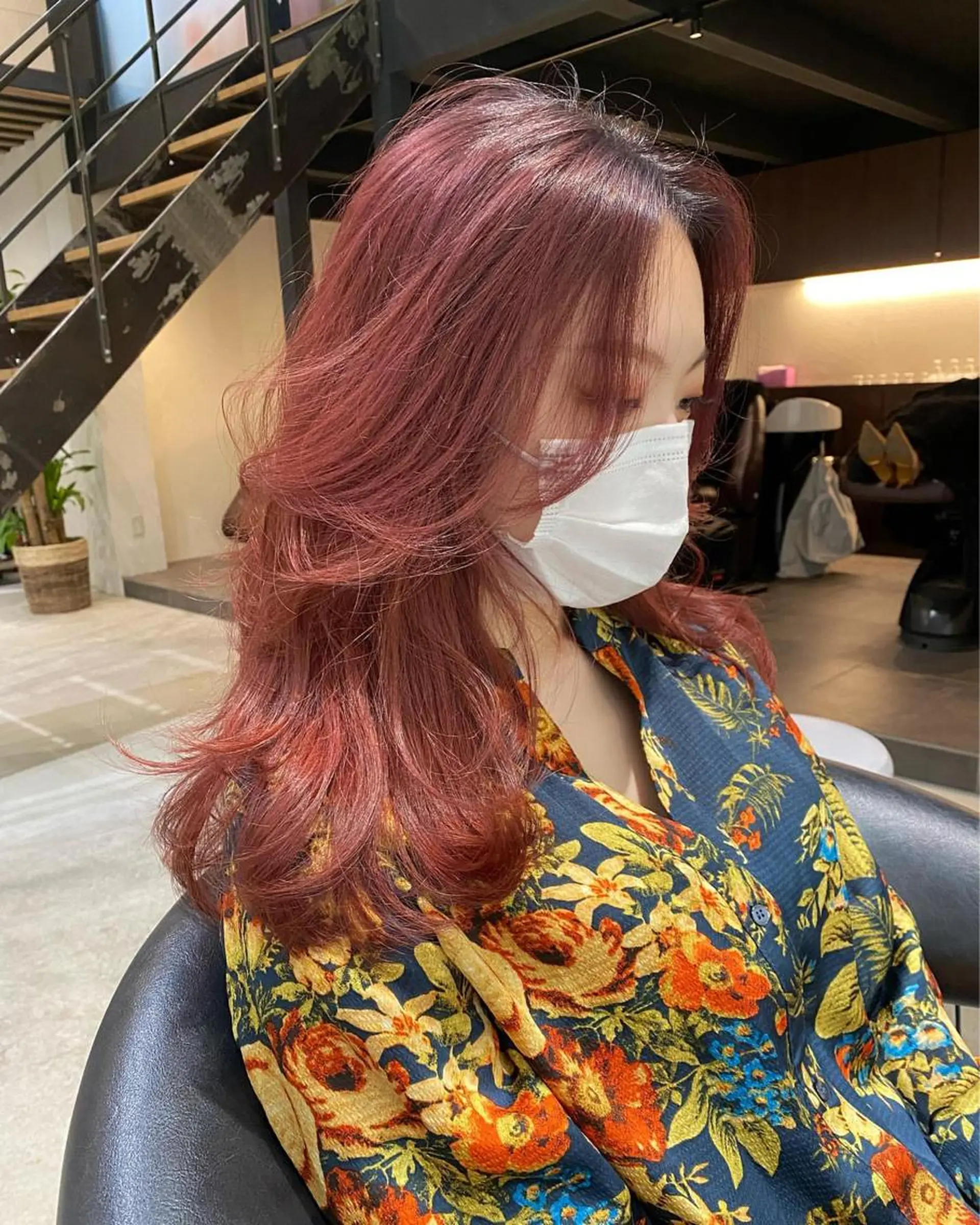 ロング カラー カット ヘアカラー トリートメント MAYU / Raf.のヘアスタイル