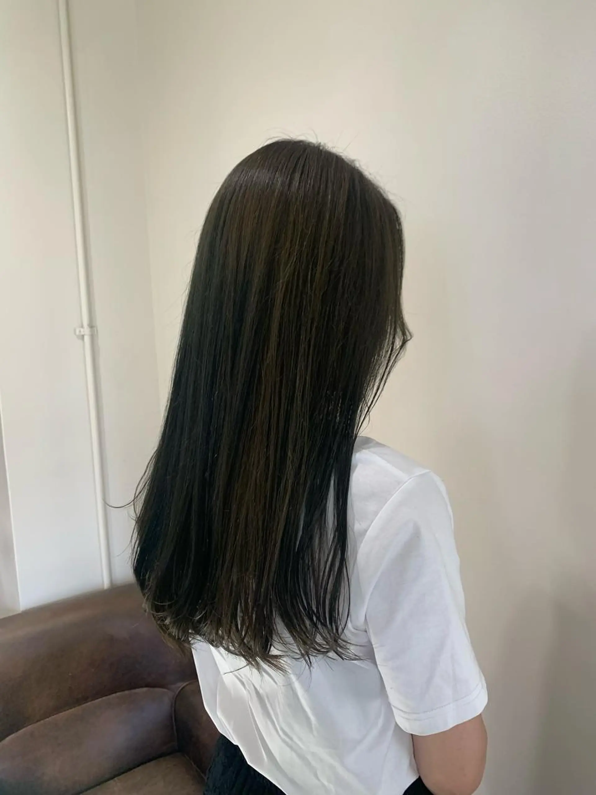セミロング ヘアカラー トリートメント ヘアセット 金子 廉のヘアスタイル