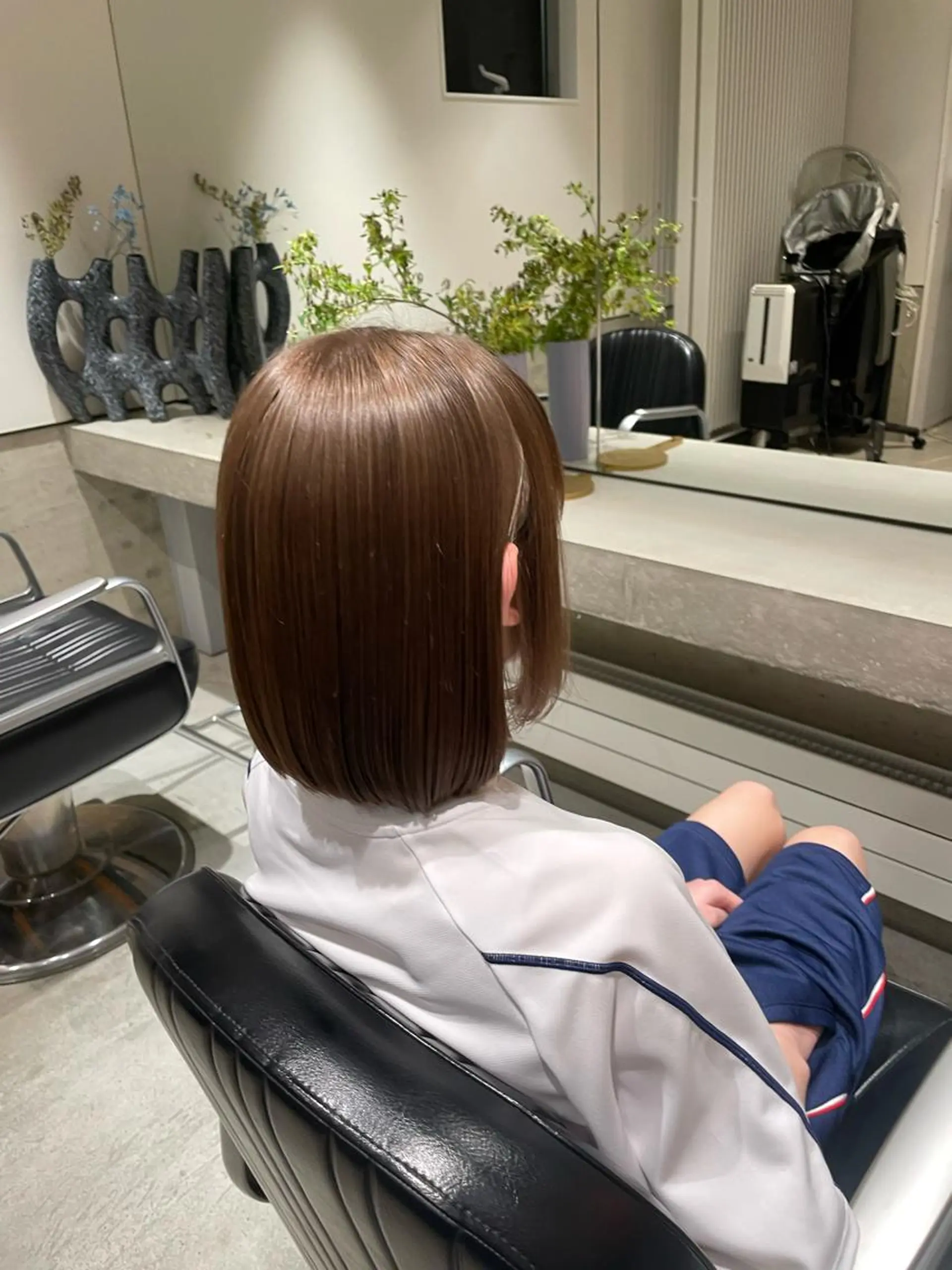 ショート パーマ カット ヘアカラー kilto.きょうか 🍑カットモデル🍑のヘアスタイル