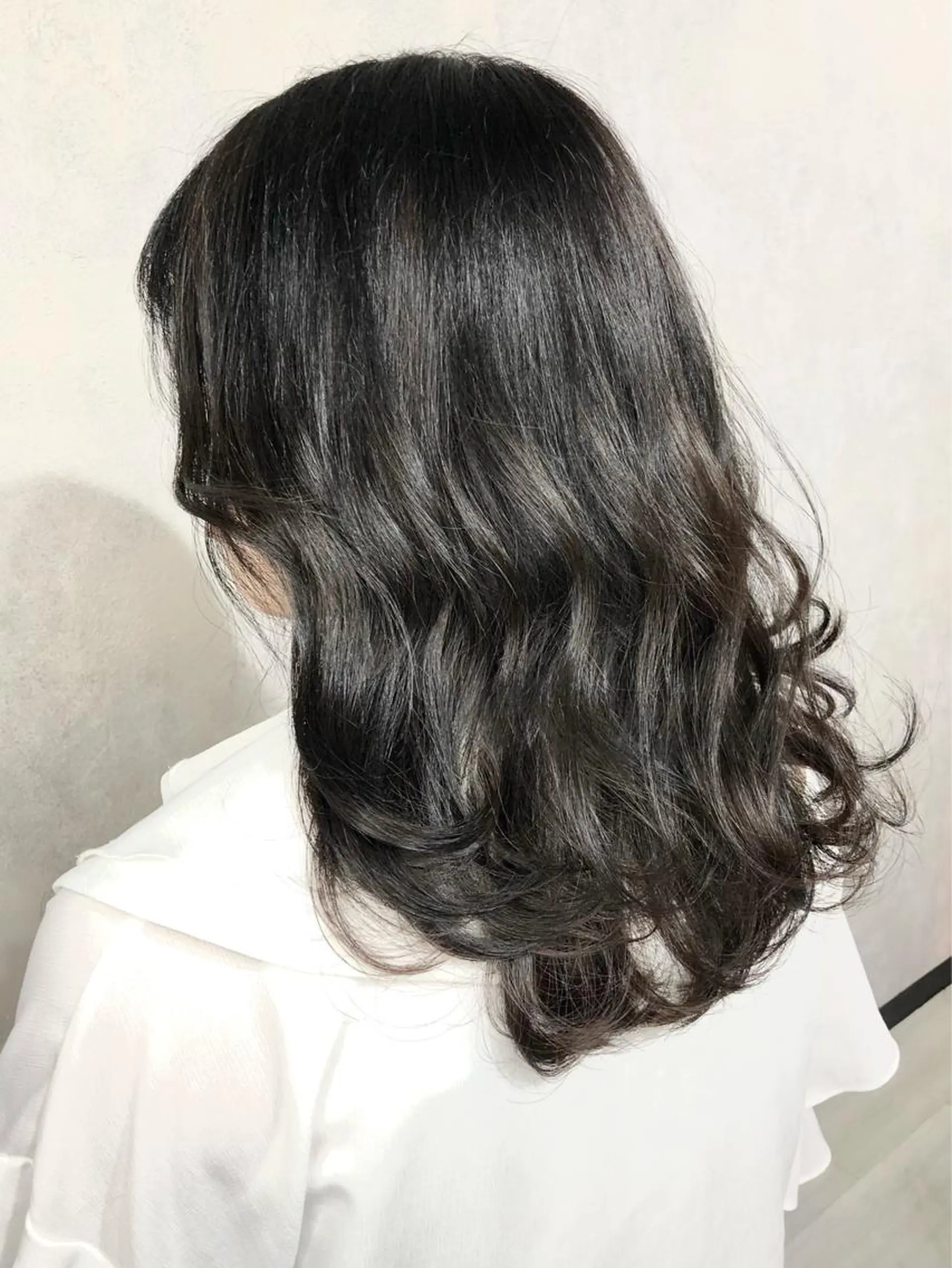 ミディアム ヨシンモリ 💗艶カラー💗 CECILのヘアスタイル