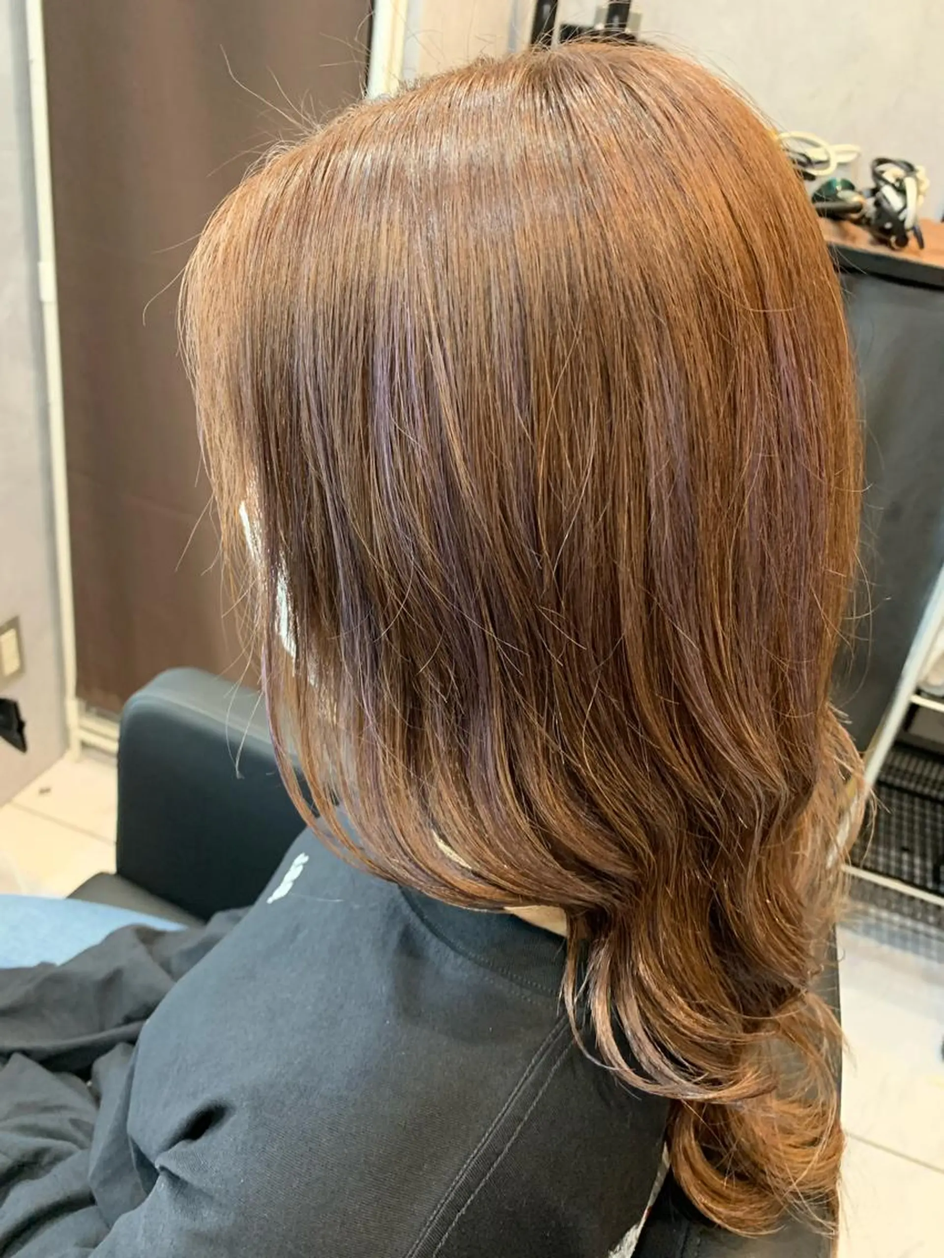 ロング カラー ハイライトカラー ラベンダーカラー ハイライト ヘアカラー 透明感/ブリーチ縮毛 /髪質改善/星野純一のヘアスタイル