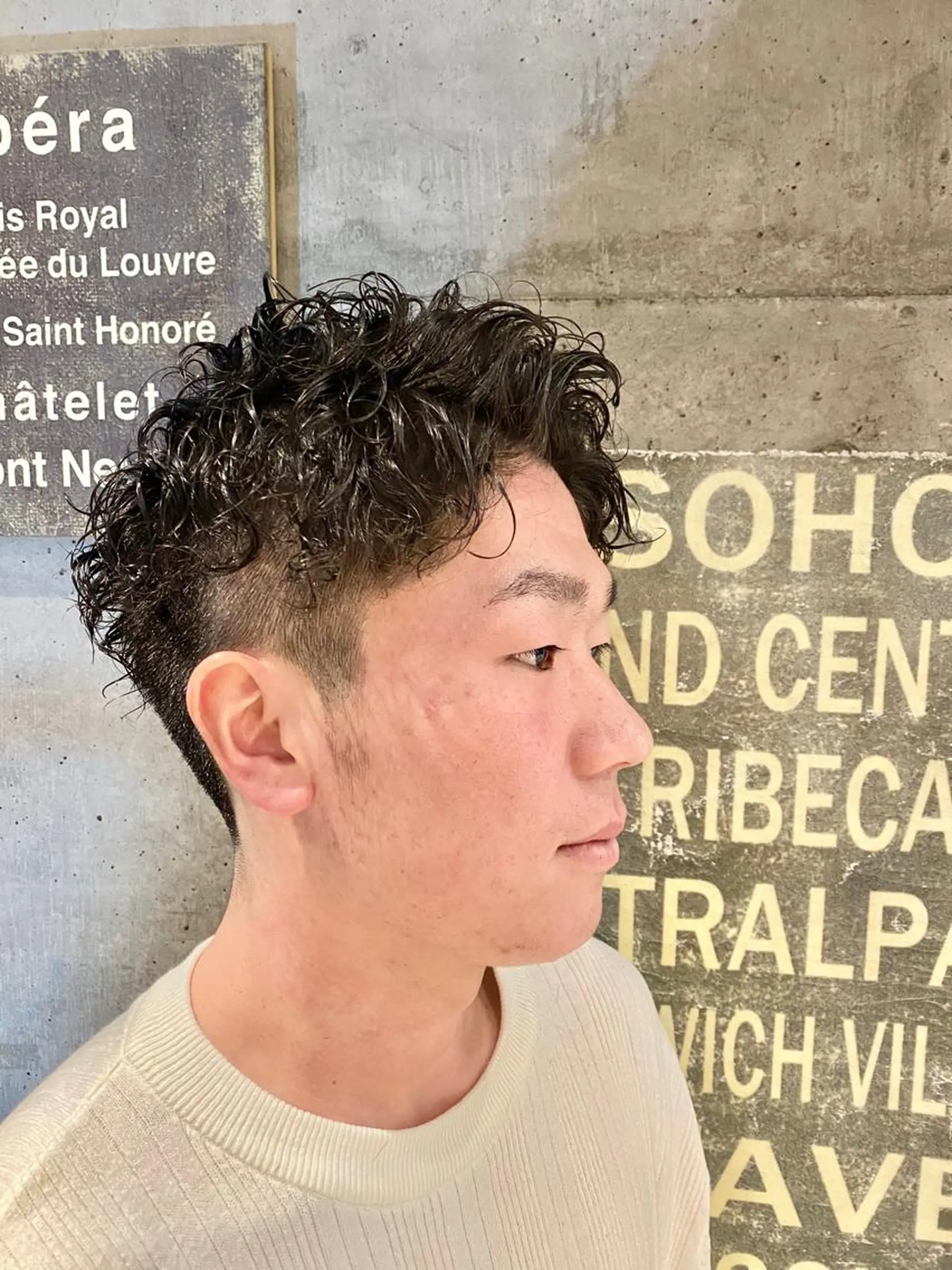 ショート メンズ メンズパーマ カット パーマ トリートメント KEN KENのヘアスタイル