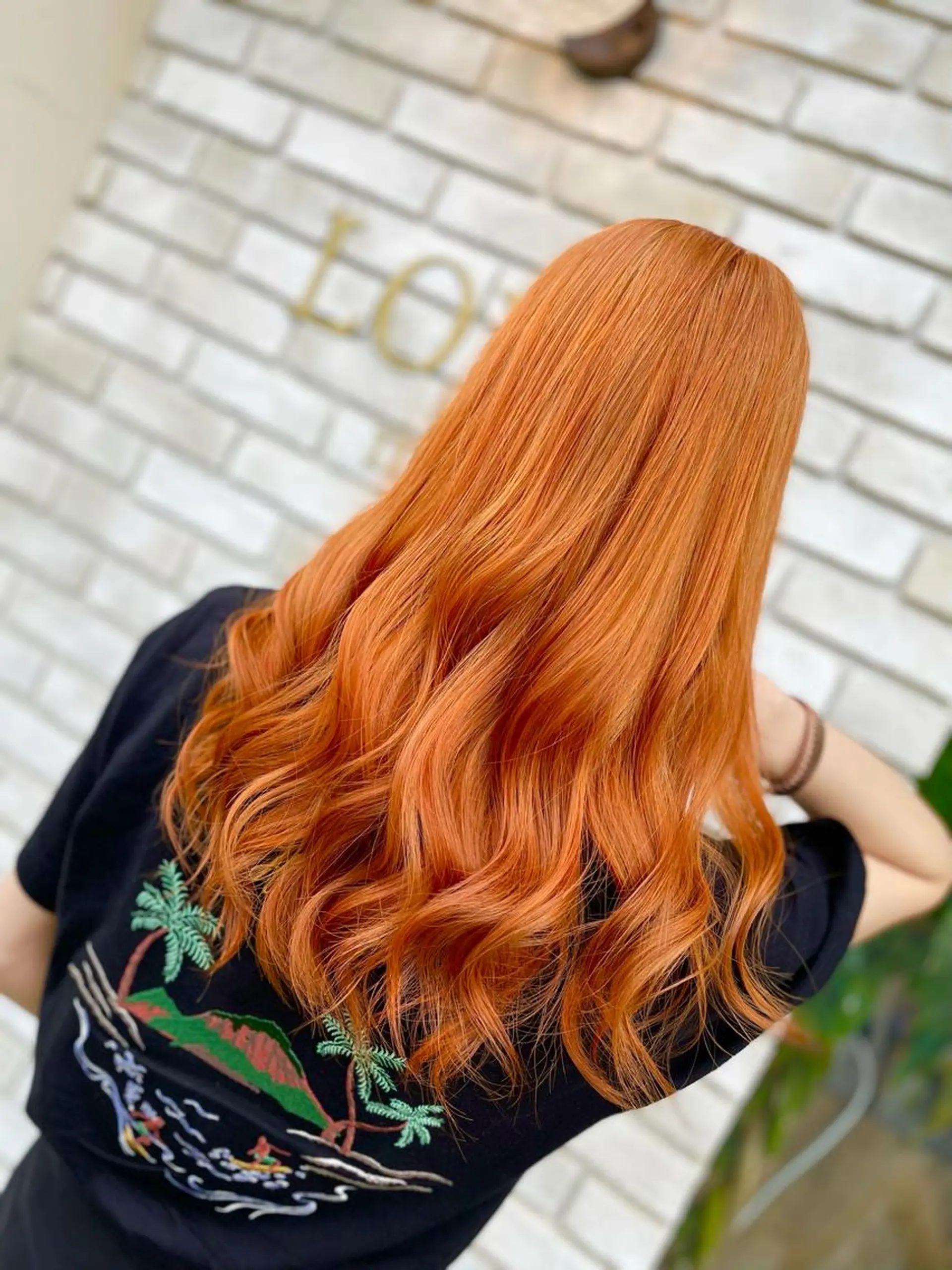 ロング 倉林隆一🐈 ダブルカラー/艶髪のヘアスタイル