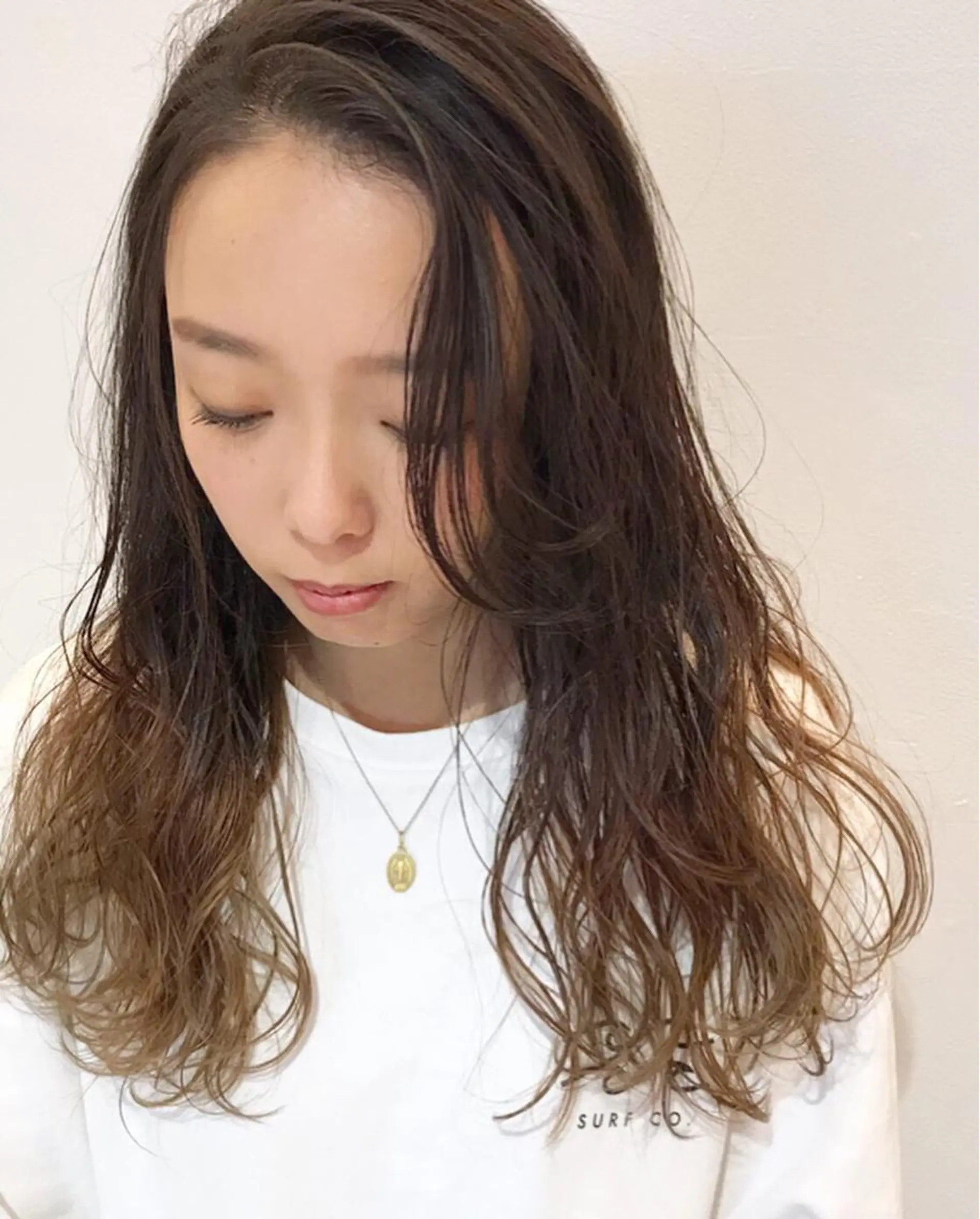 ロング 河田 海陽のヘアスタイル