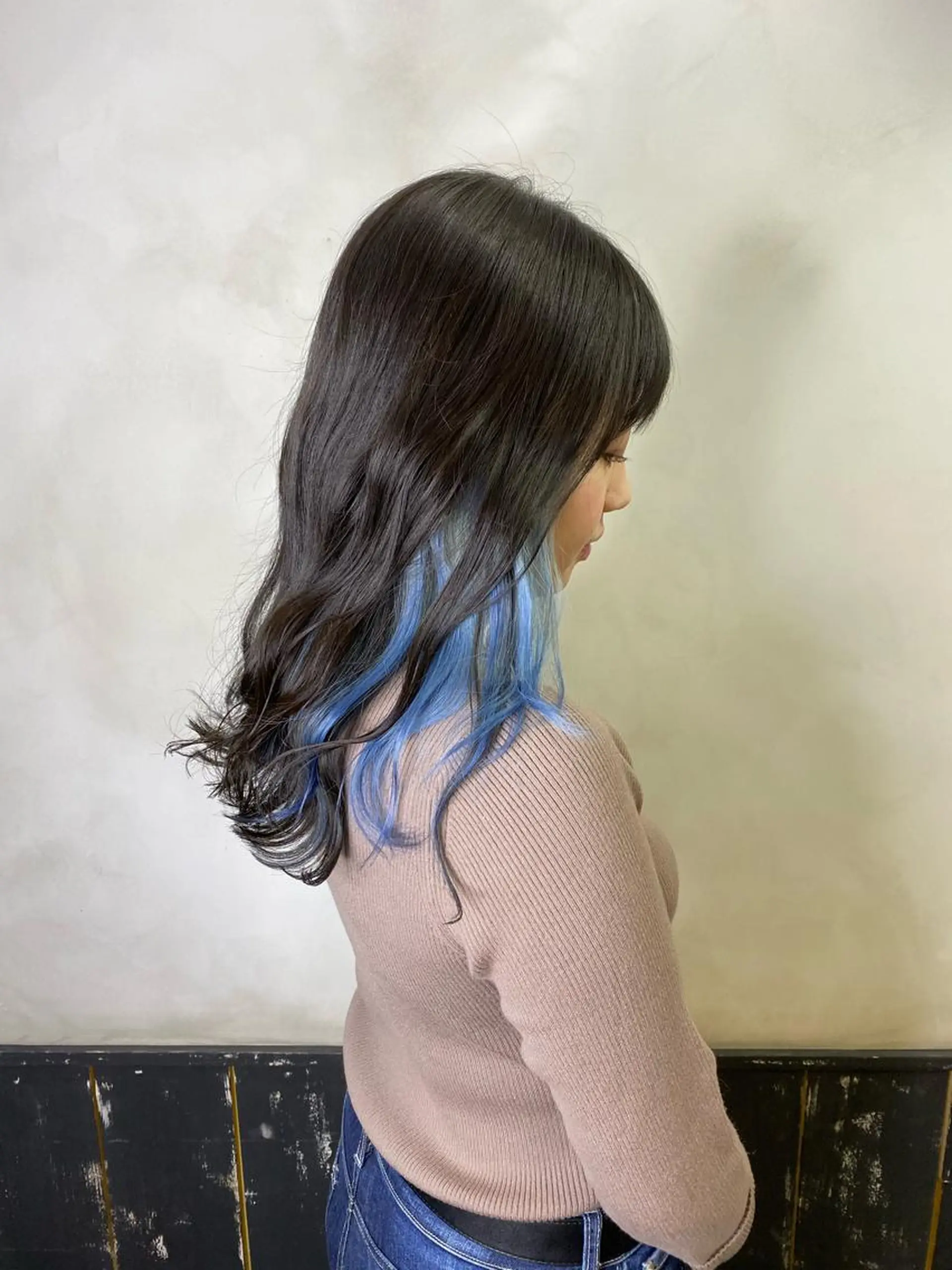 ミディアム カット ヘアカラー トリートメント AUBE HAIRazul吉祥寺所属・髪質改善✨幹細胞✨ ウルツヤ🌈清水　祥のヘアスタイル