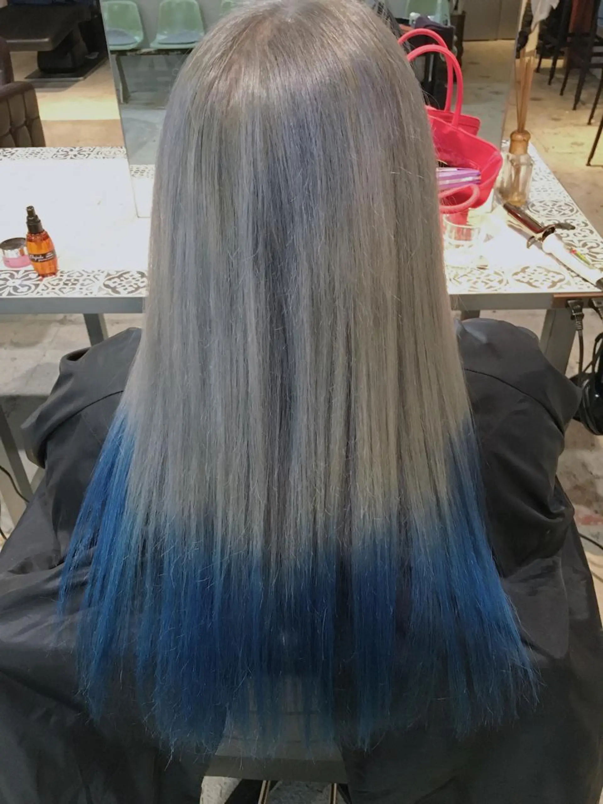 ロング カラー ヘアカラー トリートメント 代表 中島貴志のヘアスタイル