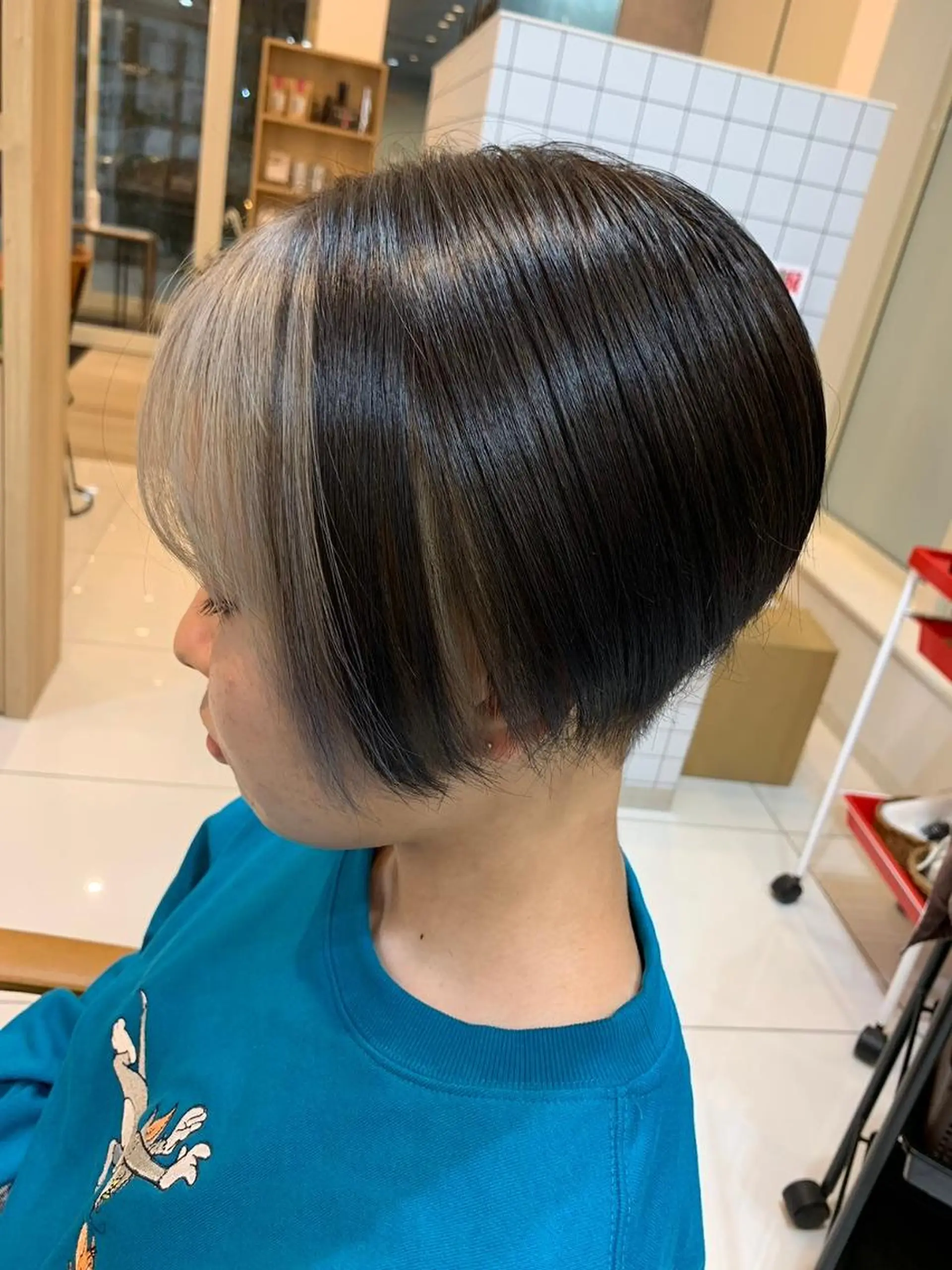 カラー ミディアム ルクール柏崎店　山岸 亜依瑠のヘアスタイル