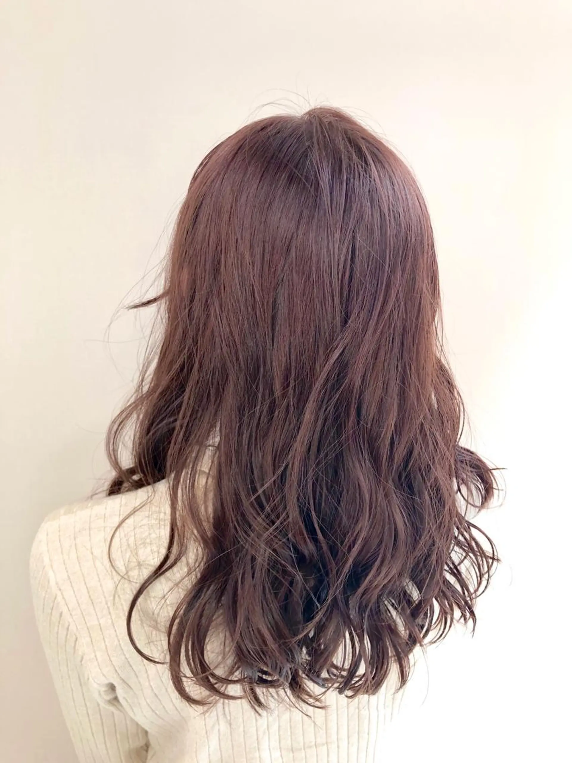 ロング カラー ブリーチ ブリーチなしカラー ピンクカラー 透明感カラー✨ツヤ髪 廣畑昌志のヘアスタイル