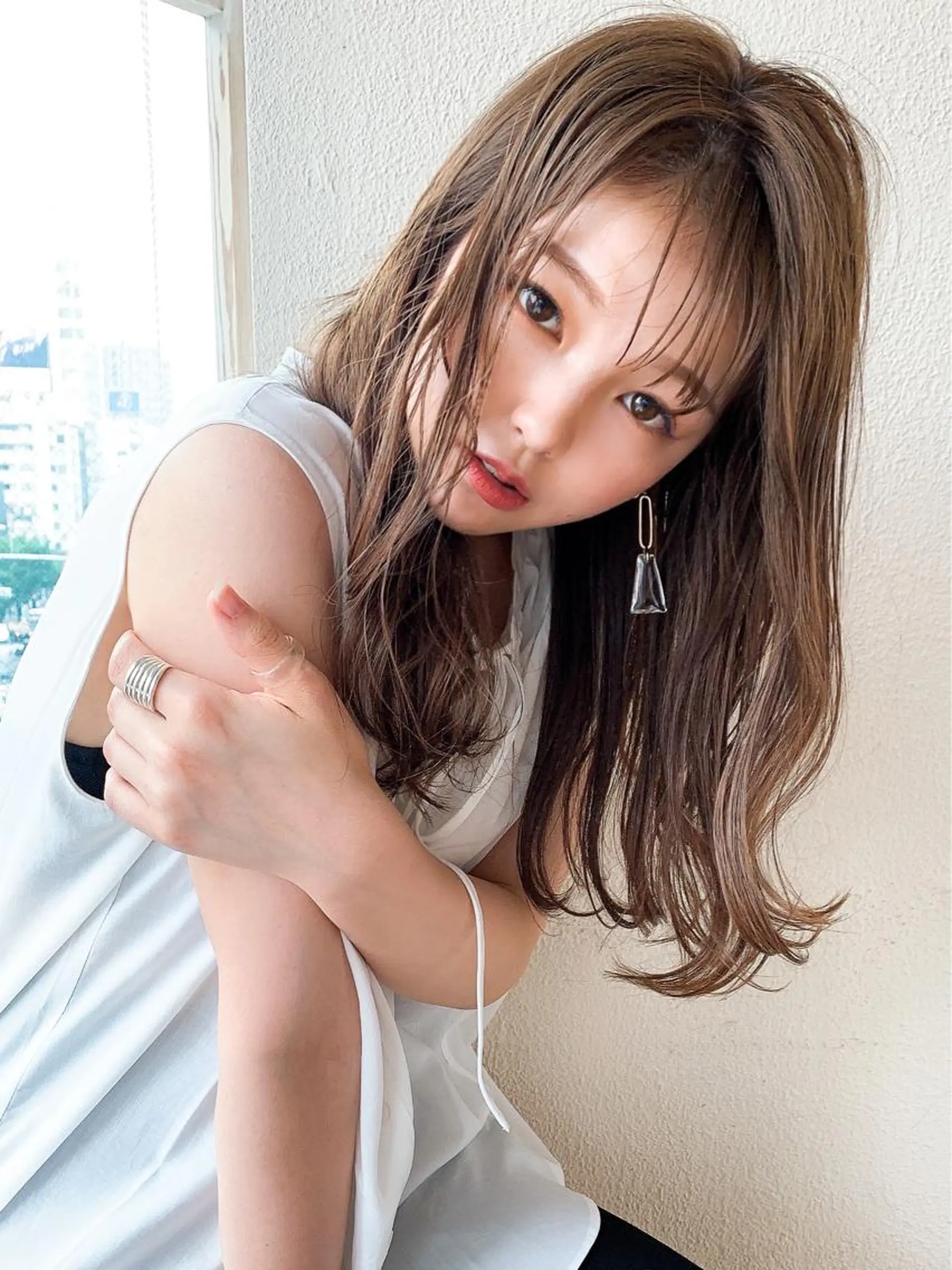 ロング カット ヘアカラー トリートメント エリア1位⭐️ けんとのヘアスタイル