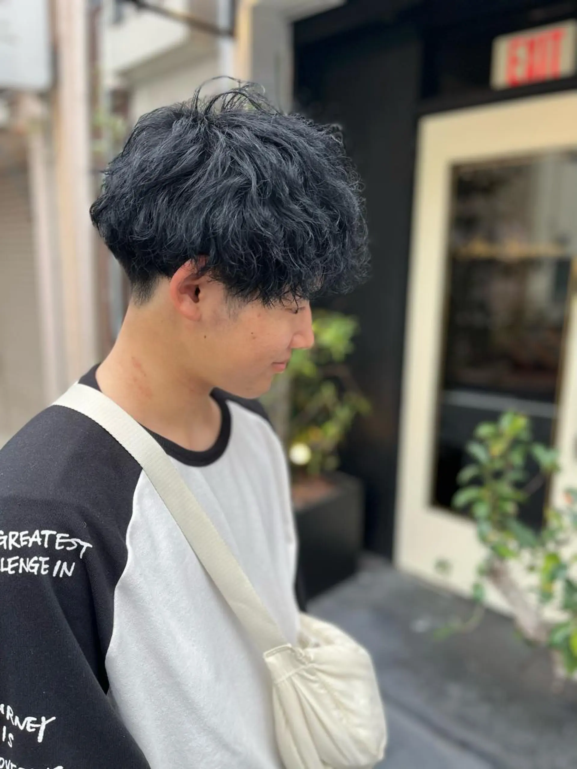 ショート カット パーマ トリートメント SALOWIN神戸三宮店所属・【美髪を叶える】中谷 彰宏（アキ)のヘアスタイル