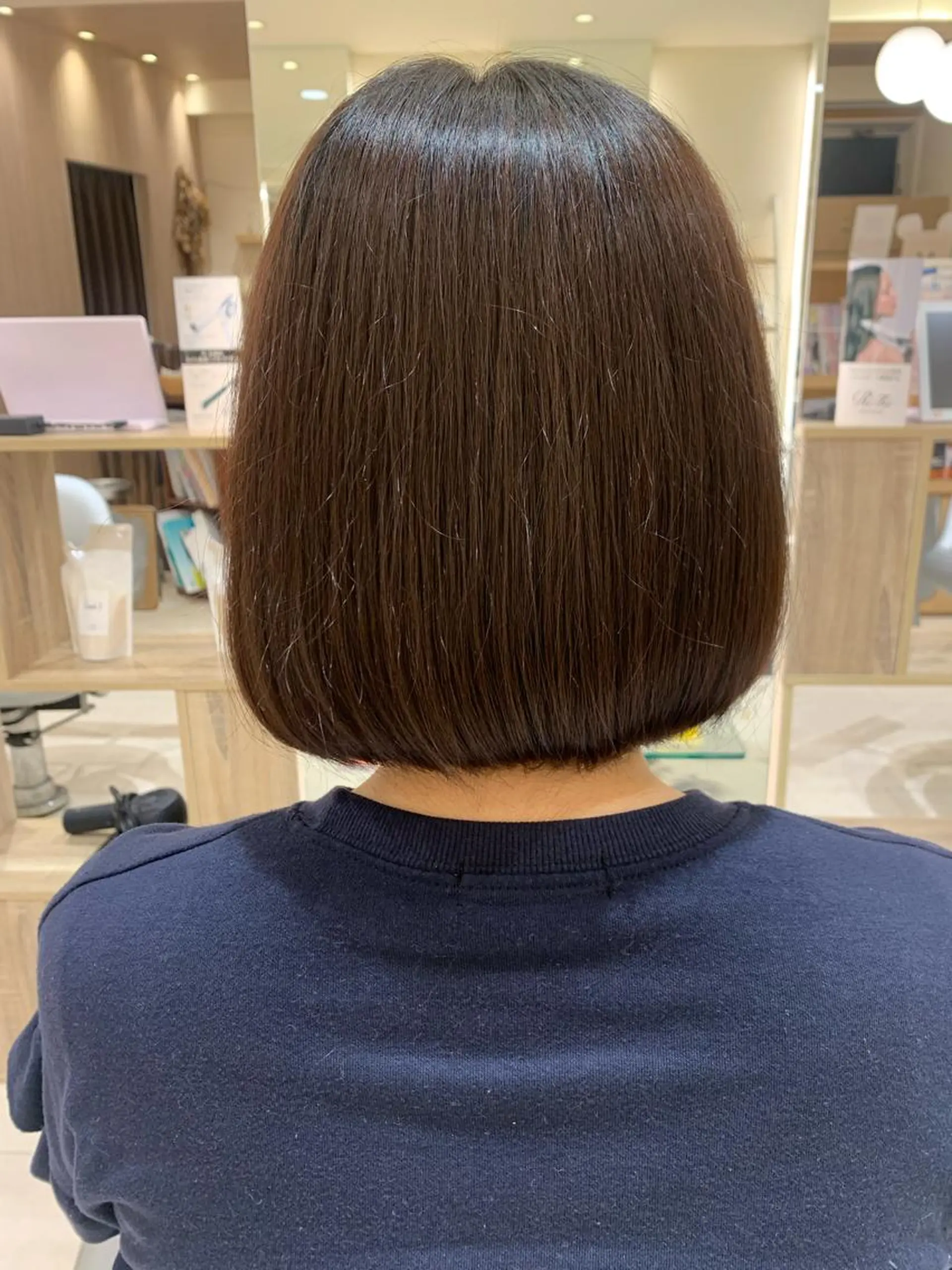 ショート 切りっぱなしボブ ボブ 久永 菫のヘアスタイル