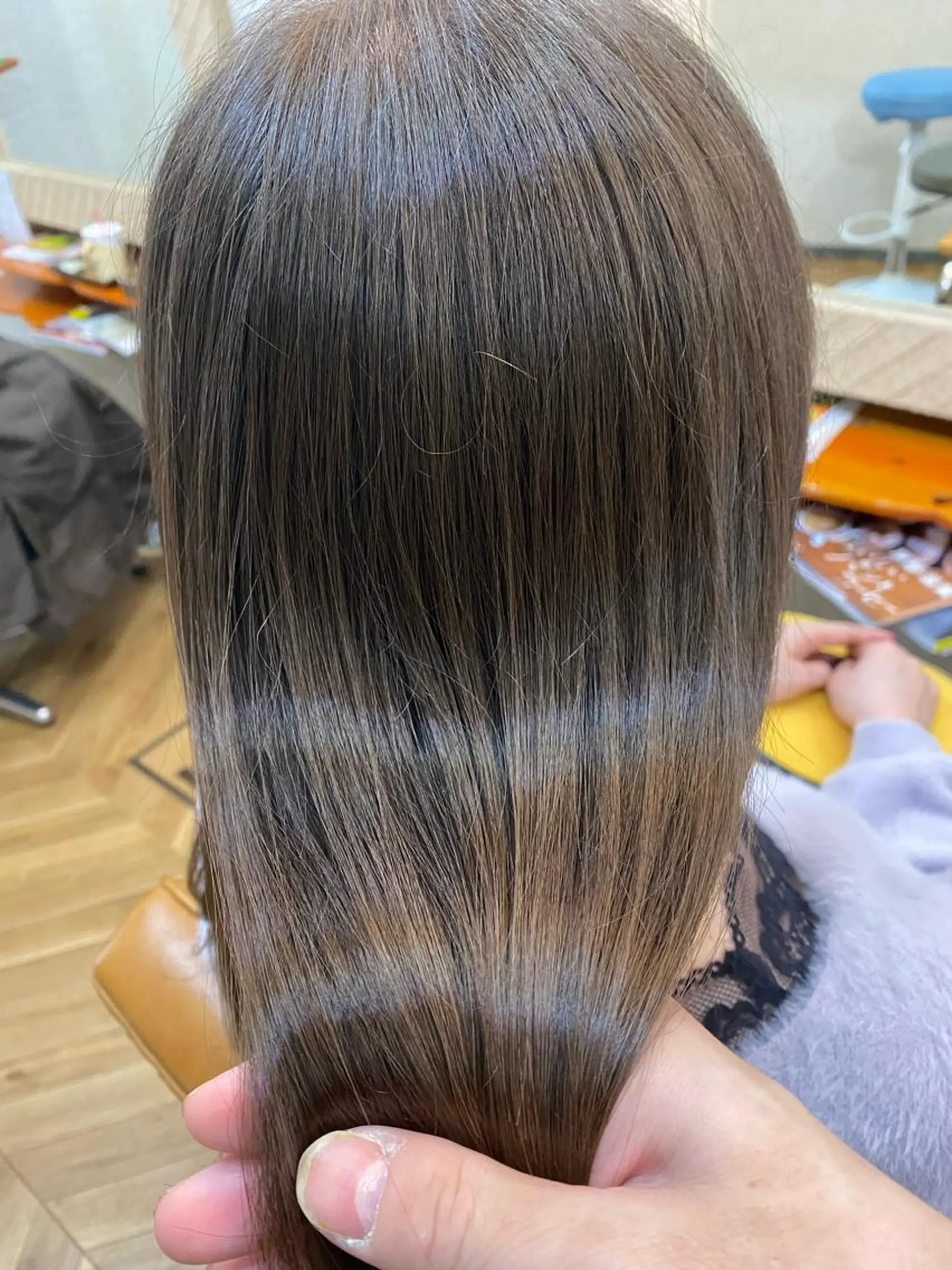カラー トリートメント 藤野 陵平のヘアスタイル