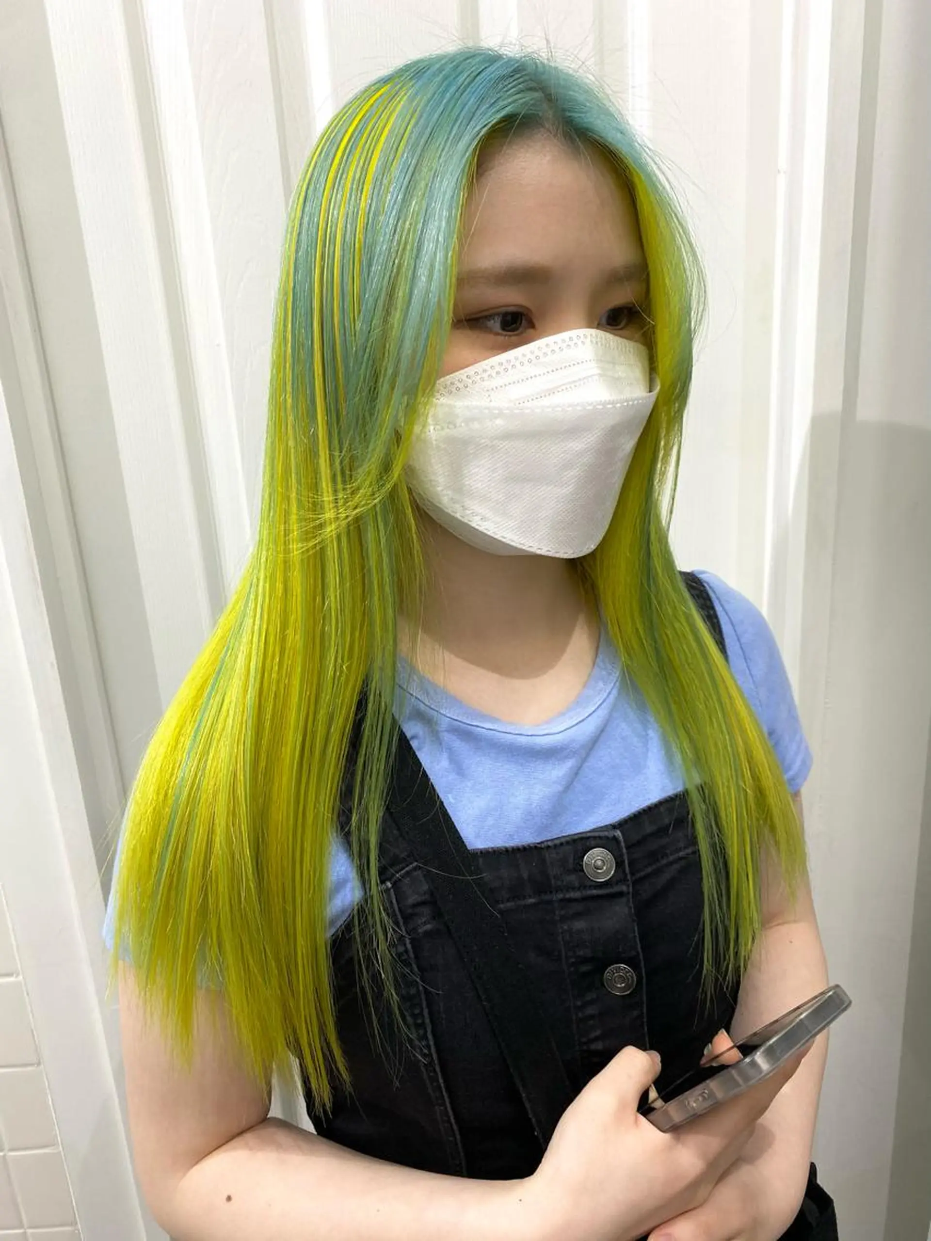 ロング カラー ヘアアレンジ ヘアカラー トリートメント ヘッドスパ ヘアセット kai .のヘアスタイル