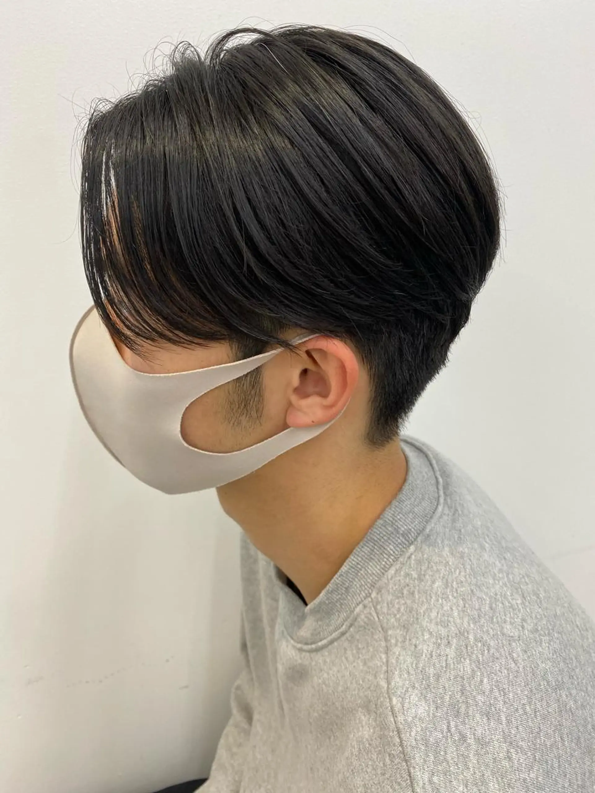 ショート メンズ カット 縮毛矯正 GO TODAY SHAiRE SALON  本店所属・店舗移動します ご連絡くださいESAのヘアスタイル
