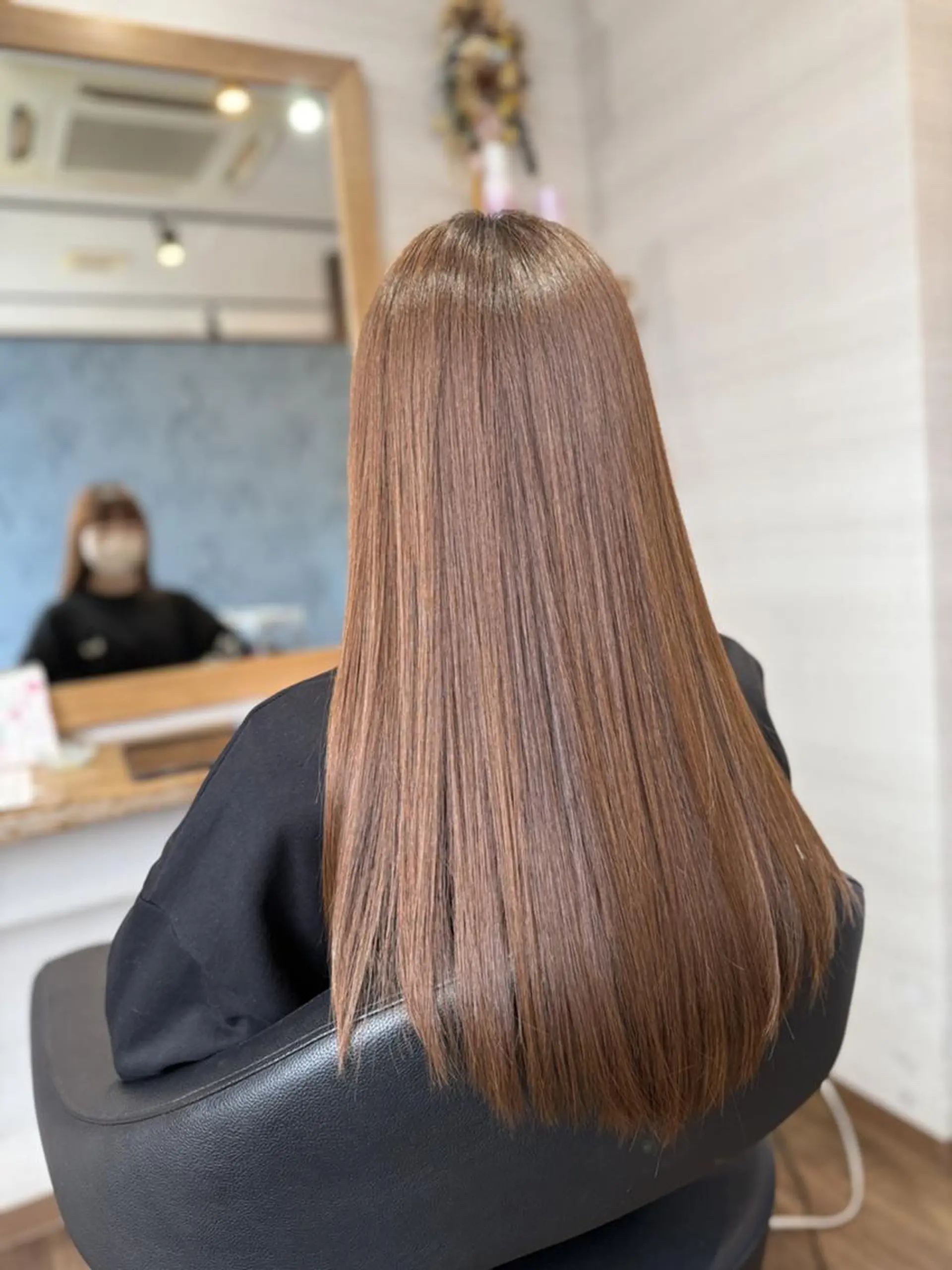 カラー ロング 個室型美容室san 都賀店のヘアスタイル