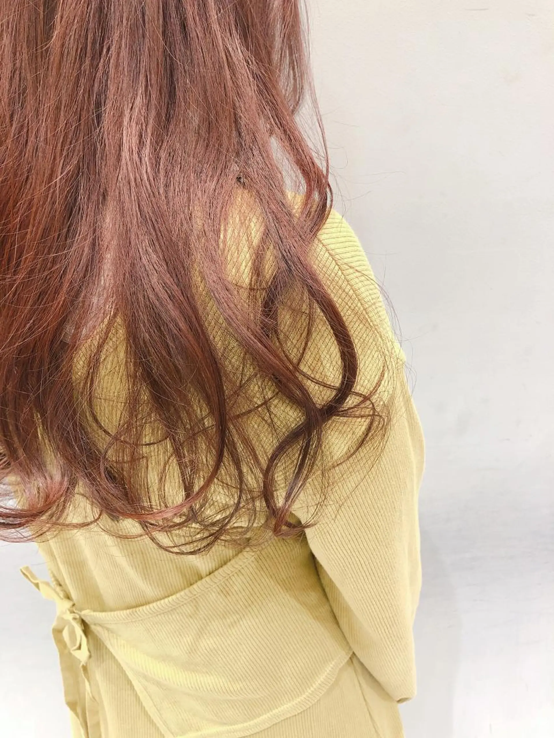 ロング ヘアカラー トリートメント 似合わせ艶髪カラー ❤️ハダユミのヘアスタイル