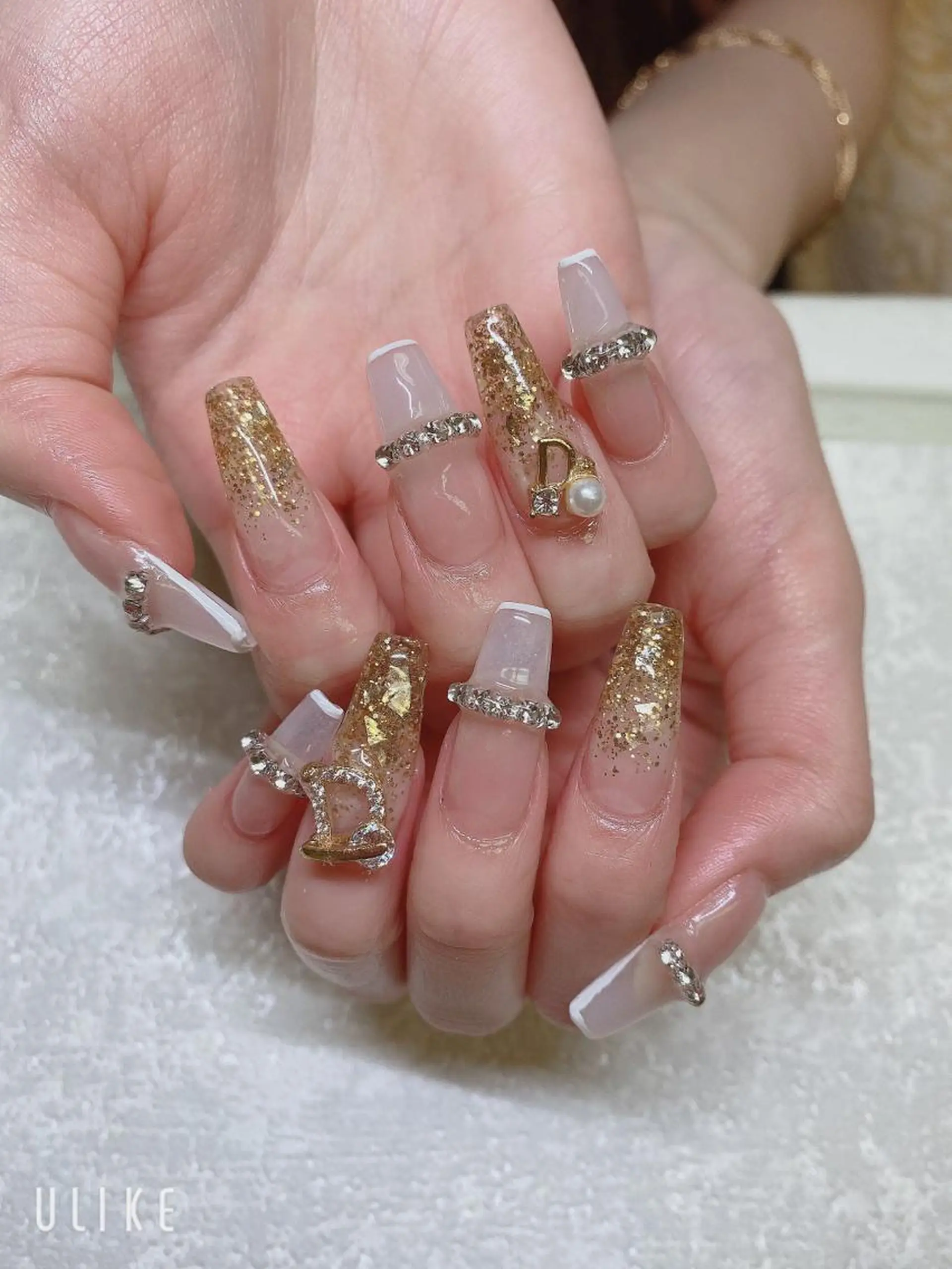 ミディアム ハンドネイル JNA認定講師🌸 RIEのネイルデザイン