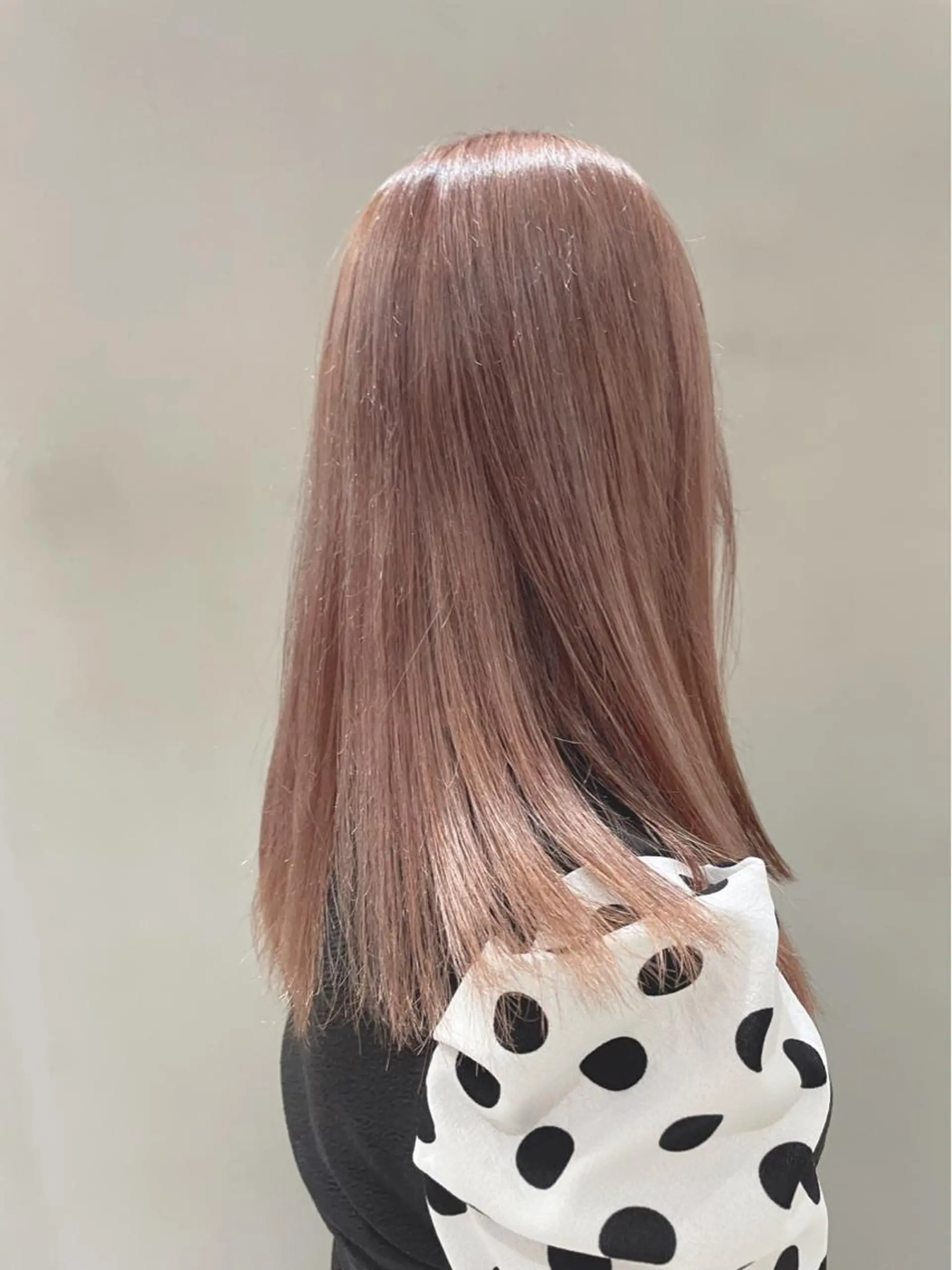 セミロング カラー ブリーチ ピンクカラー ヘアカラー カットモデル募集 ミネのヘアスタイル