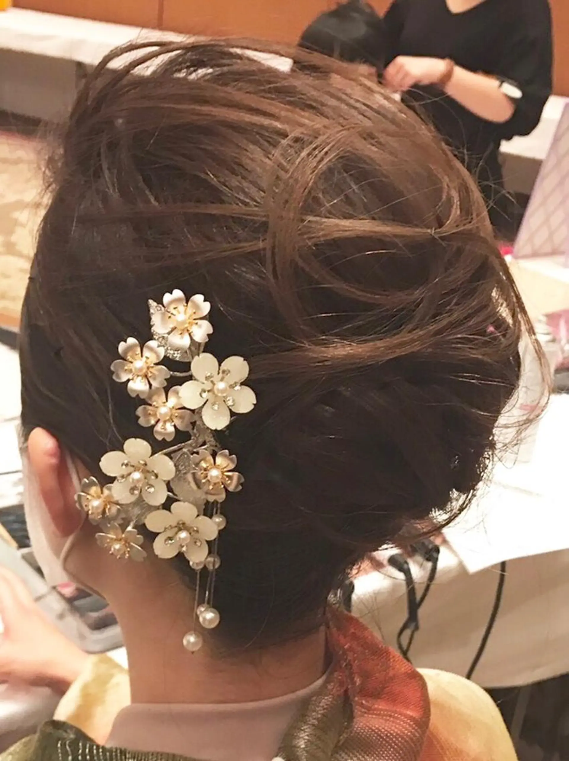 ヘアアレンジ 成人式 linda lashesのマツエク・マツパデザイン