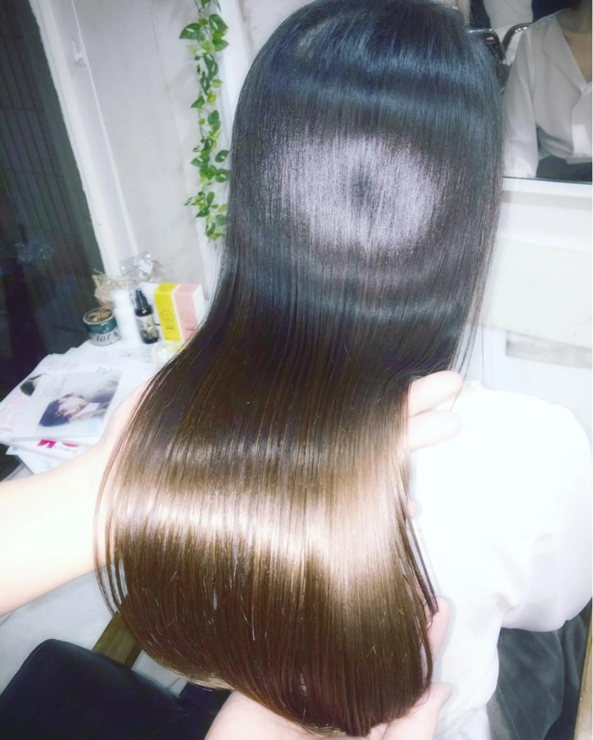 ロング カラー カット ヘアカラー トリートメント AnFye cinq mille所属・AnFye cinq milleのヘアスタイル