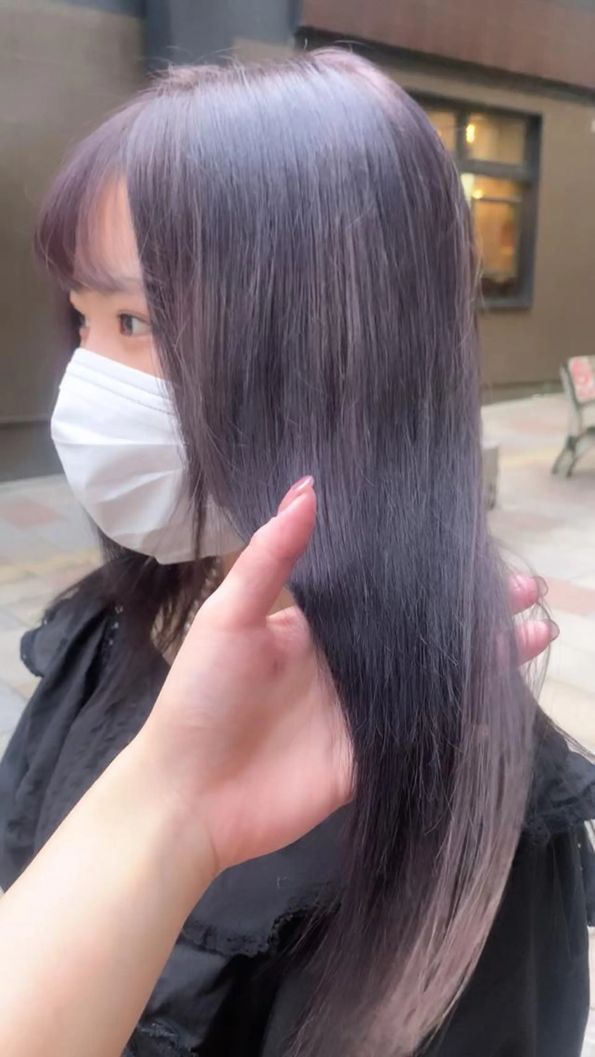 ロング カラー ヘアアレンジ ブリーチなし/ レイヤー🌿runaのヘアスタイル