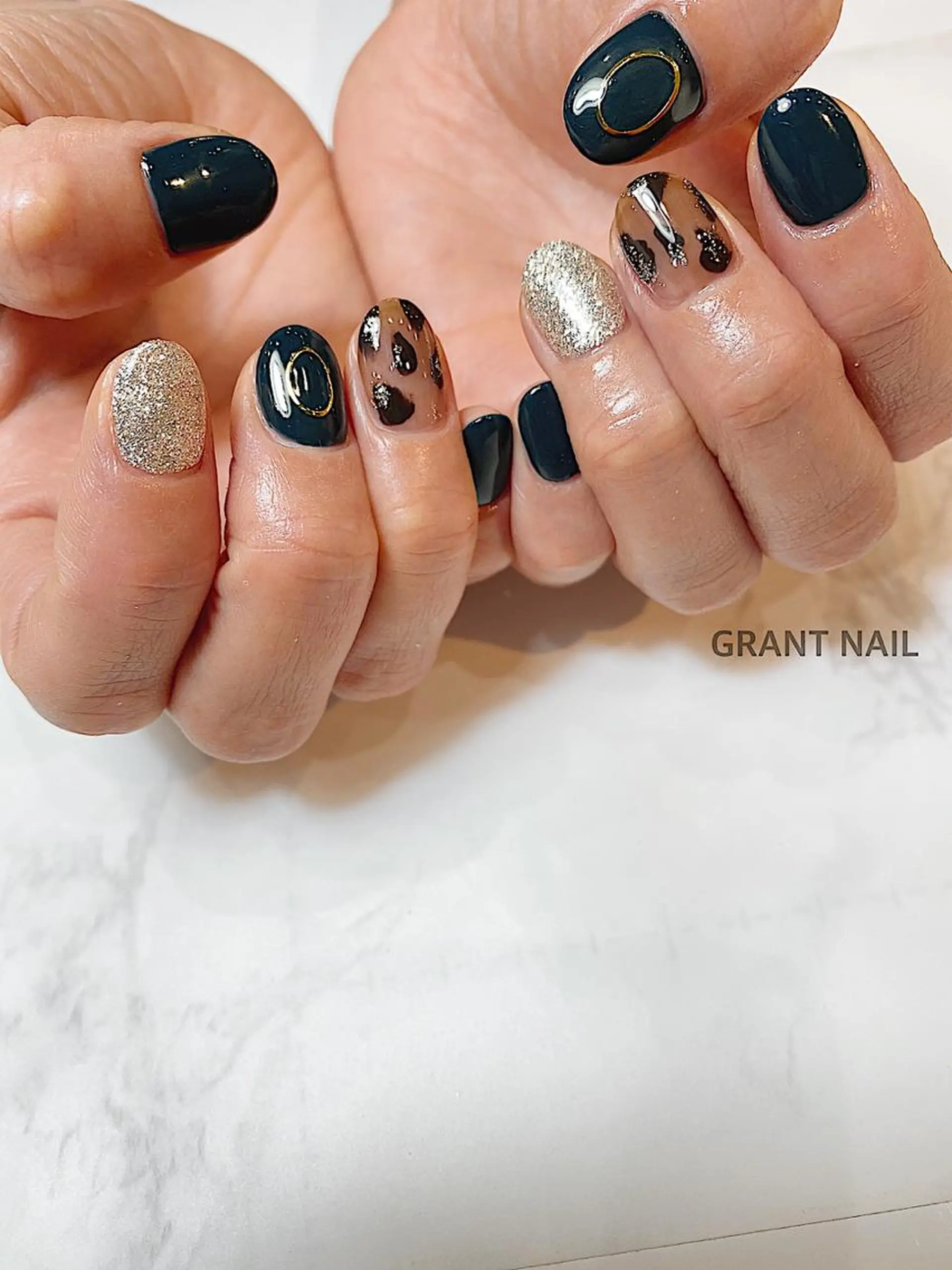 ネイル アートネイル ジェルネイル ニュアンスネイル GRANT NAIL 岩出店のネイルデザイン