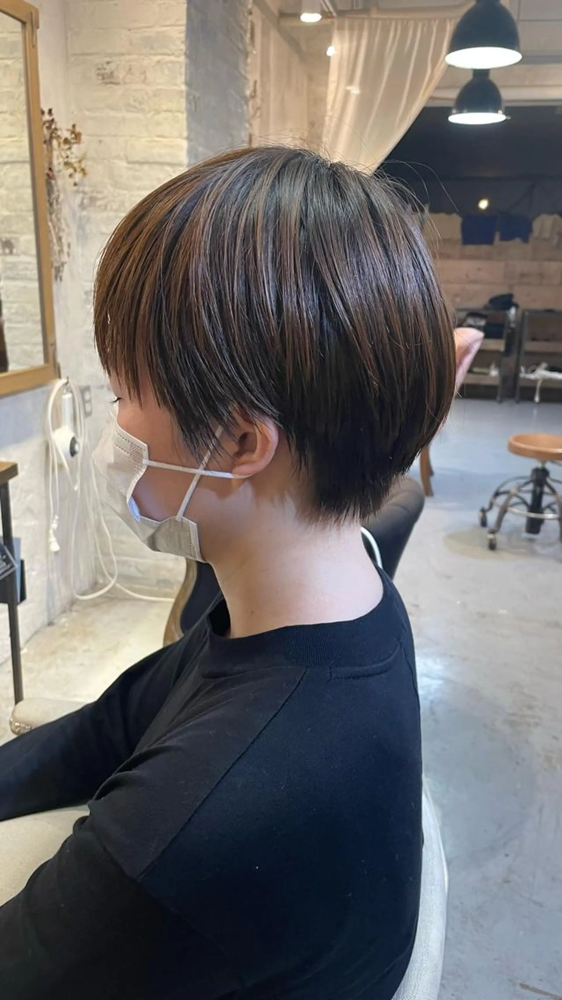 ショート 橋本 実奈美のヘアスタイル