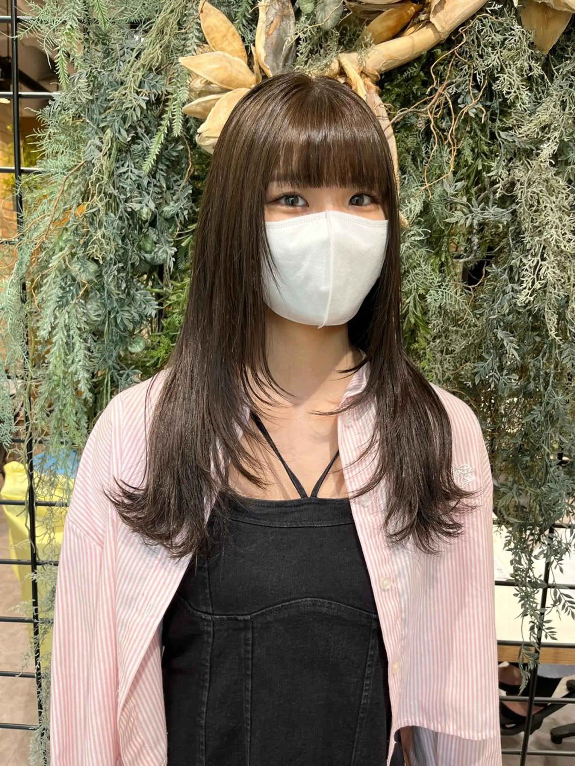 ロング カット ウルフ.クロスパーマ 🖤RYOKAのヘアスタイル