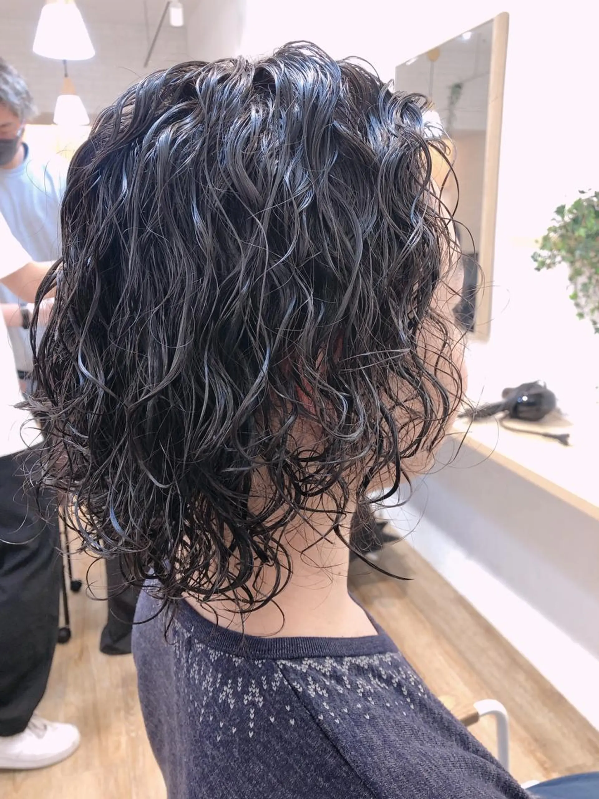メンズ カット パーマ 💜髪質改善💜韓国 ヘア💜TAKUのヘアスタイル