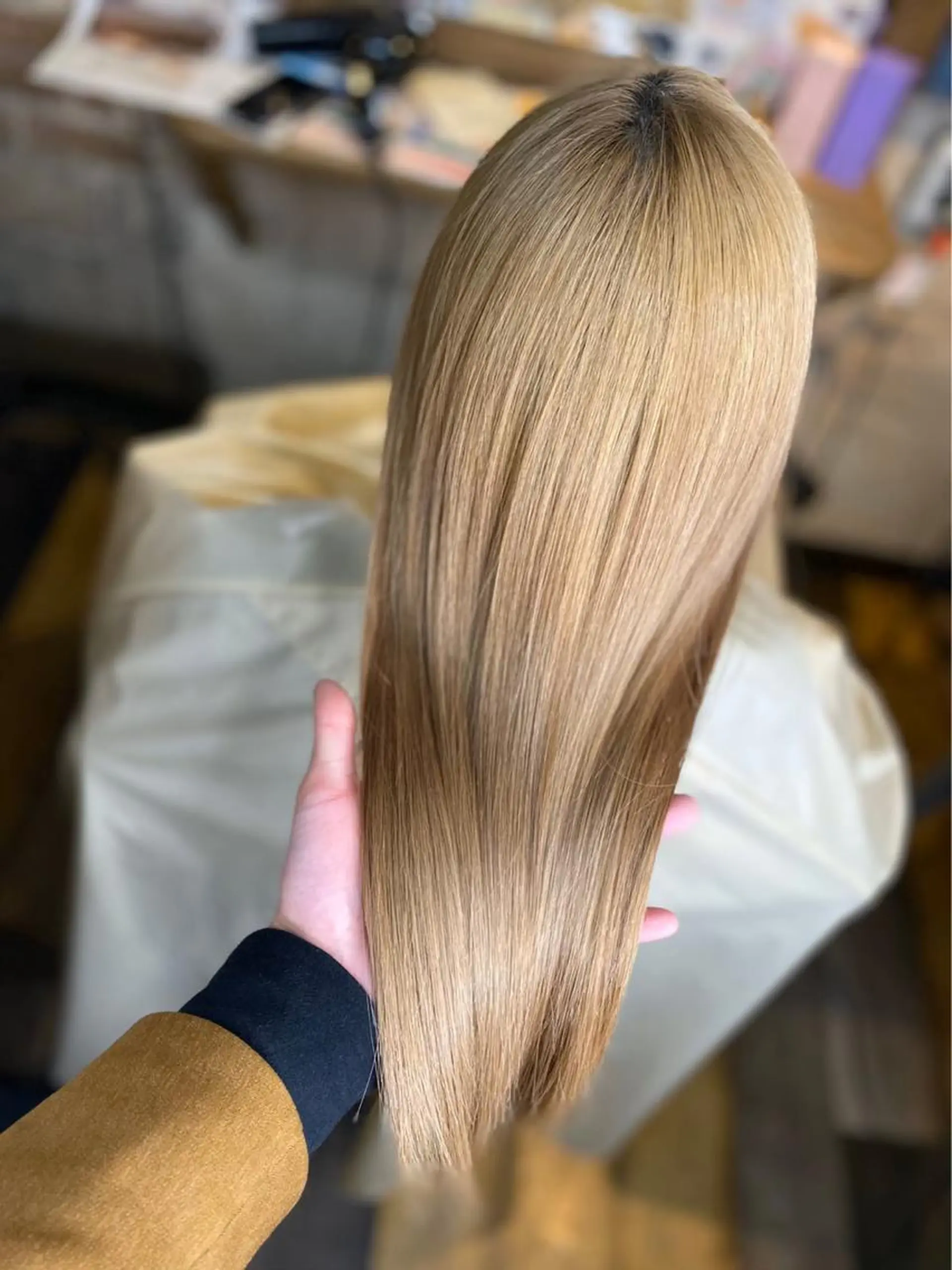ロング 髪質改善 new.本川越店所属・くせ毛多毛特化 高橋　淳のヘアスタイル