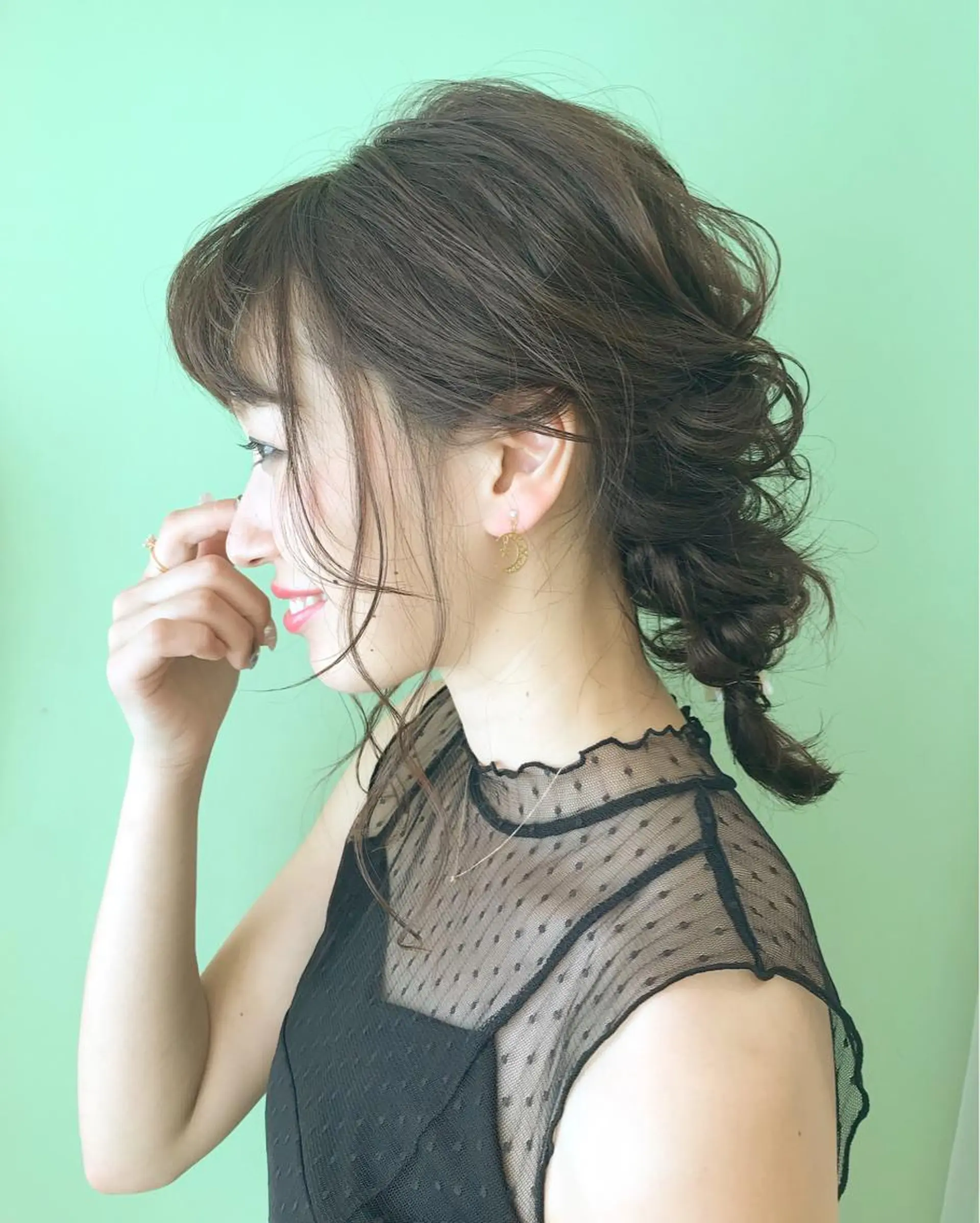 ヘアアレンジ 結婚式・ブライダル ALVAREZ BARBER SHOP所属・takebuchi harukaのヘアスタイル