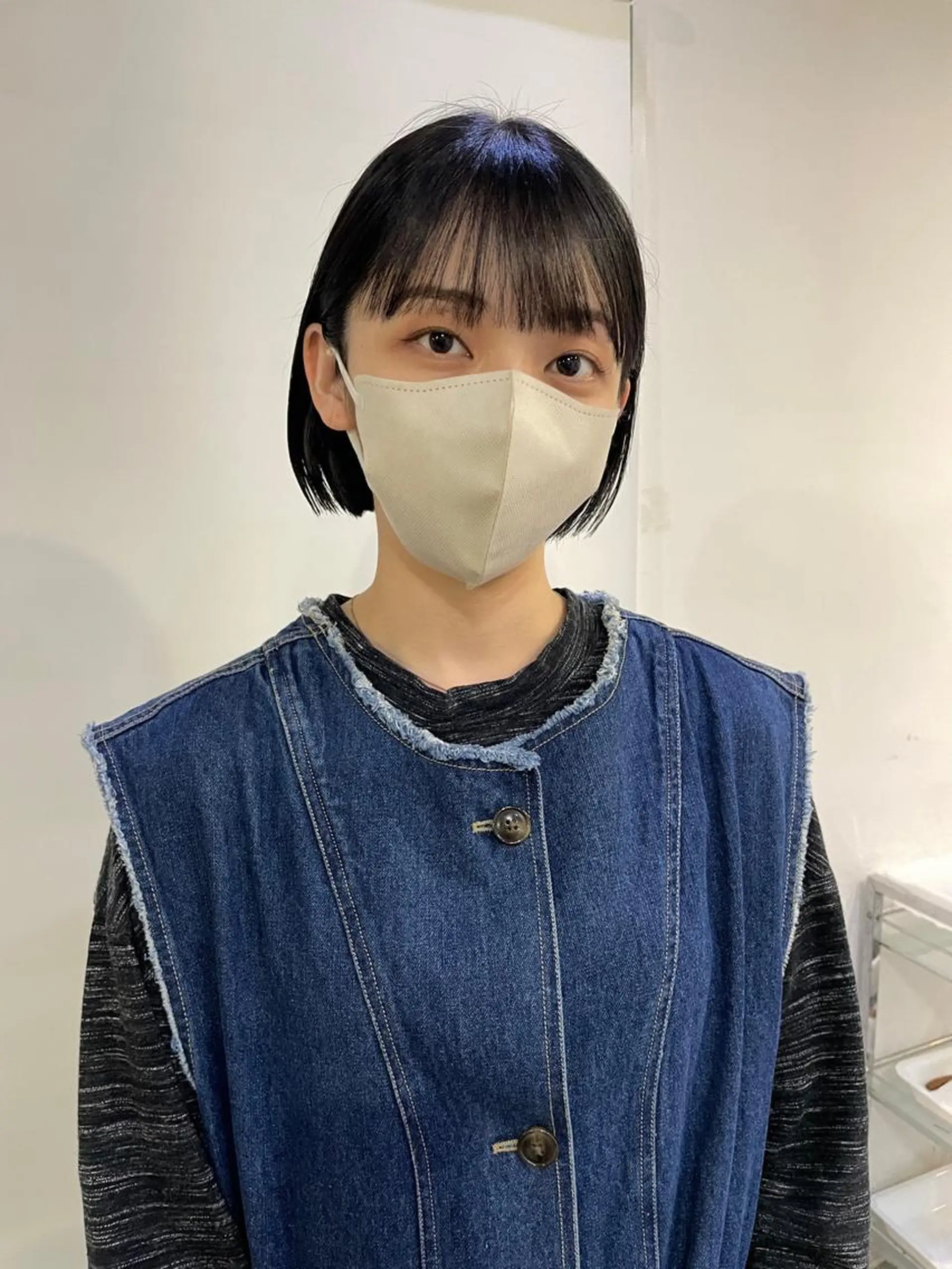 ショート ボブ silo所属・silo MOKA 顔周りカット🦦のヘアスタイル