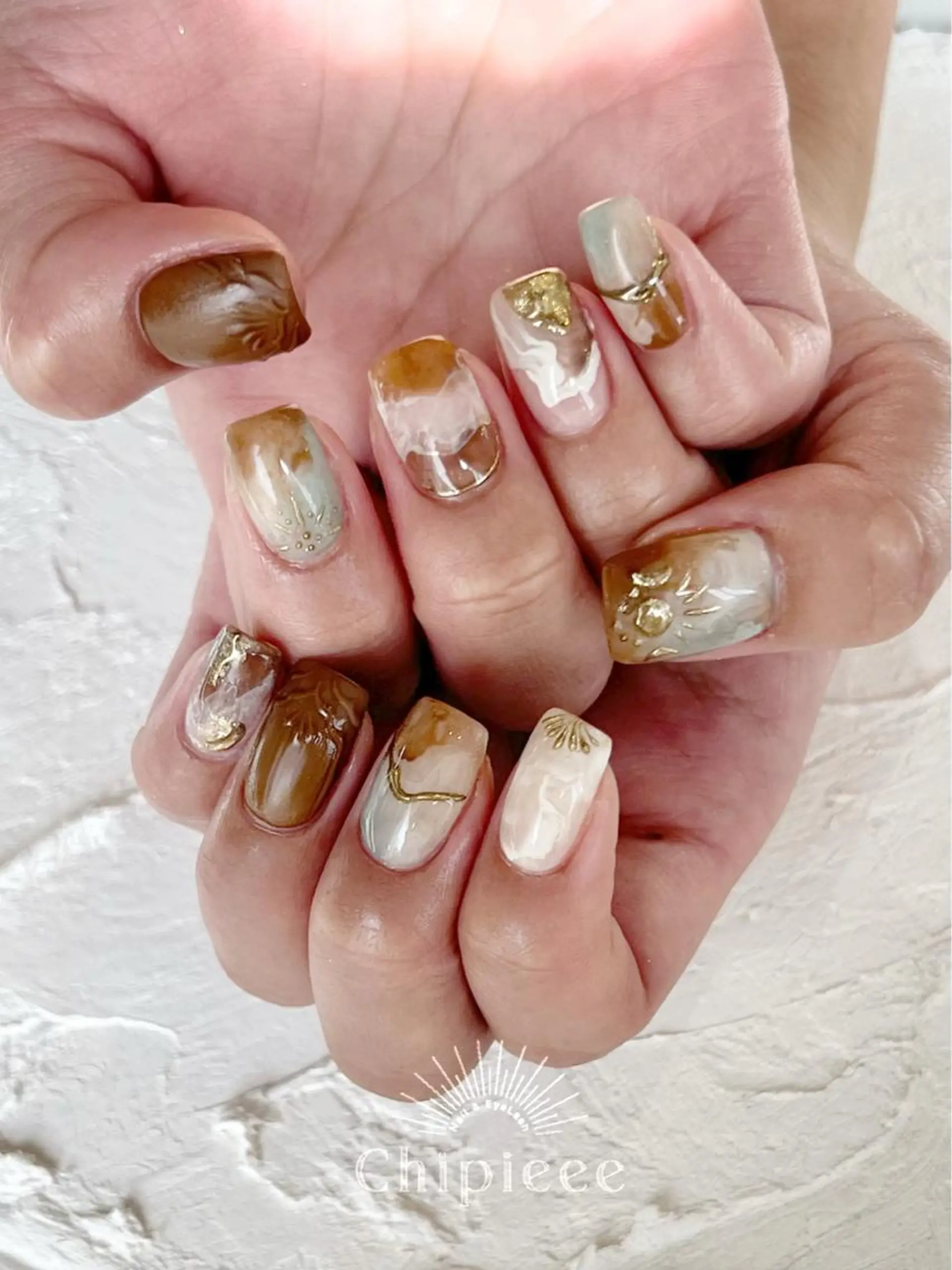 ネイル ハンドネイル Chipieee Tokyoのネイルデザイン