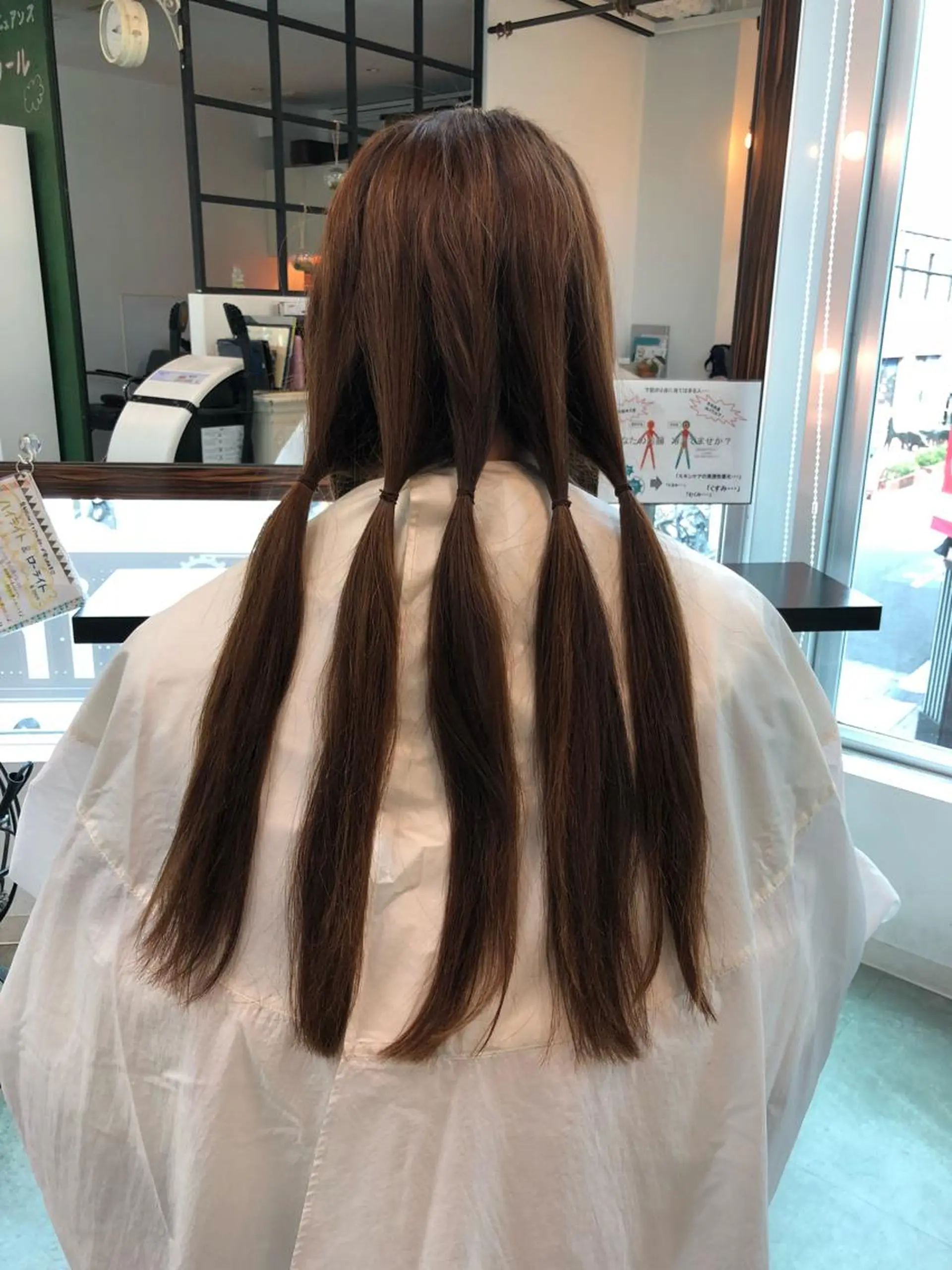 ロング 榎園 由美のヘアスタイル