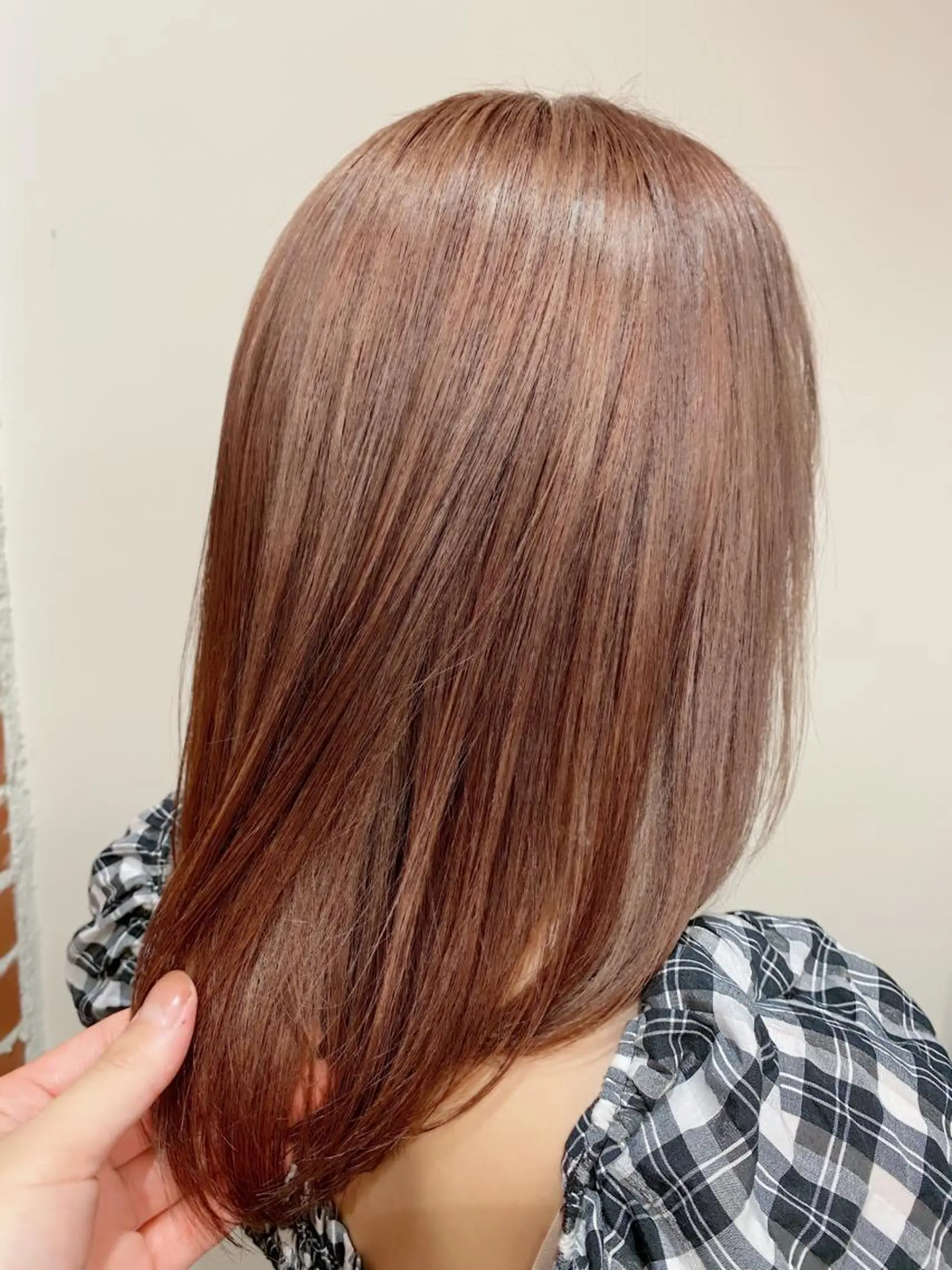 セミロング カラー ダブルカラー カット ヘアカラー トリートメント 🌾内山 龍介🌾のヘアスタイル