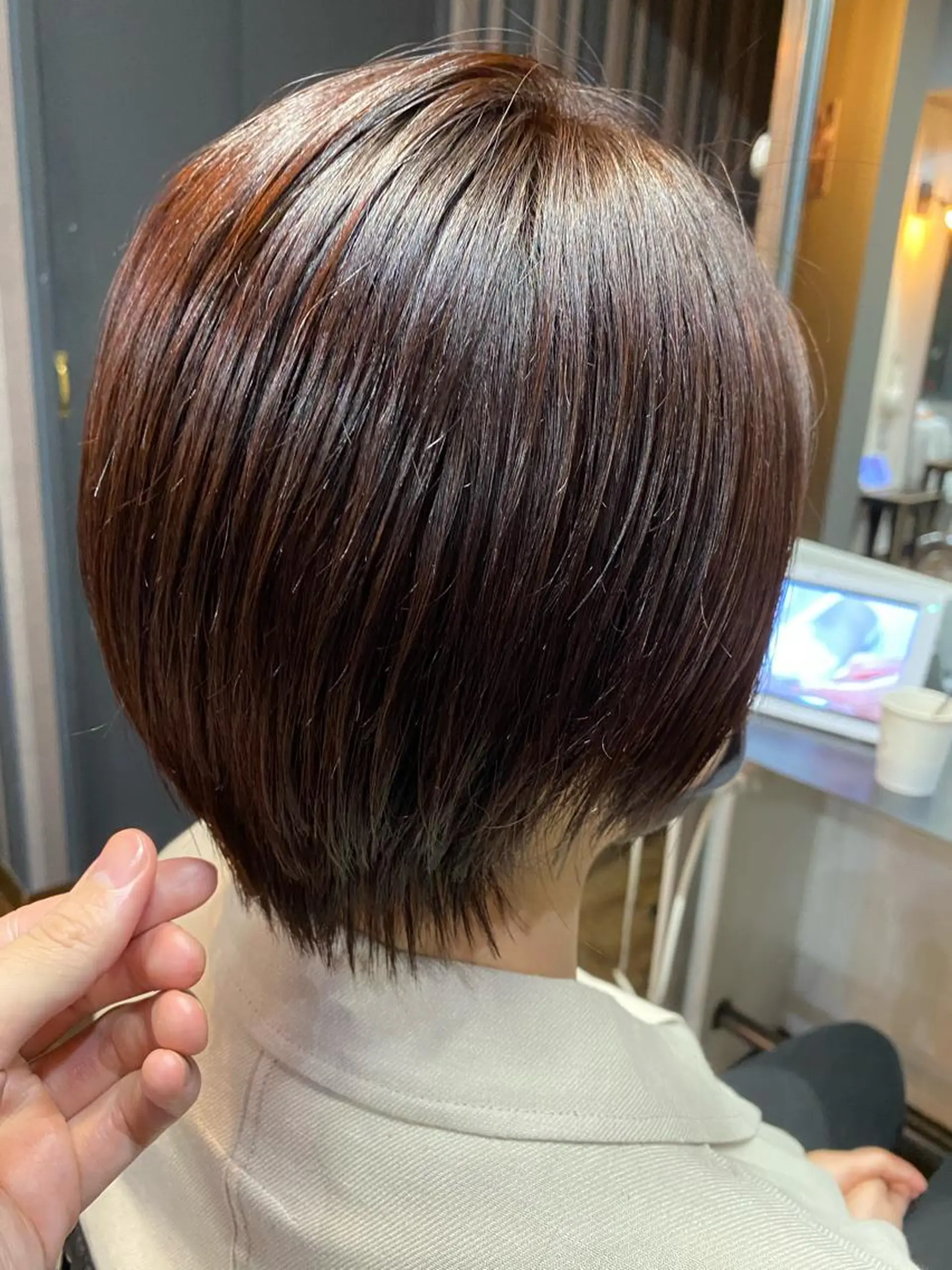 ショート カラー ヘアアレンジ 学生 ショートヘア ✨前田 優・2拠点✨ ✨恵比寿・札幌店✨のヘアスタイル