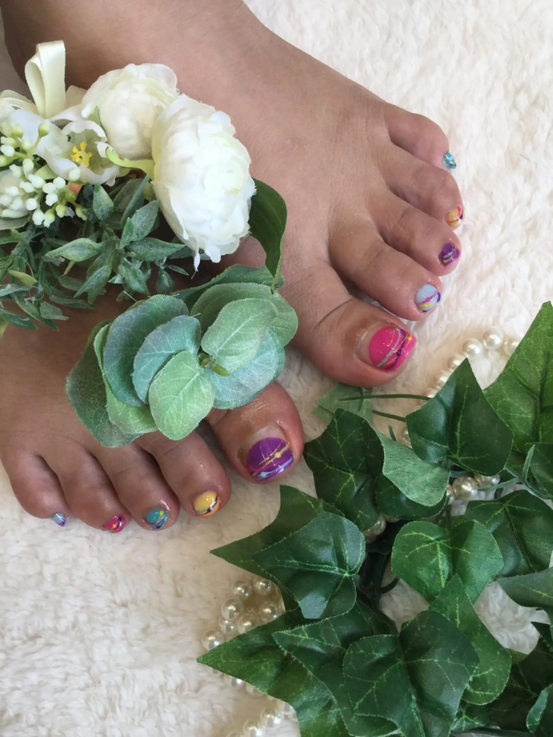 ネイル フットネイル nailsalon MINERVAのネイルデザイン