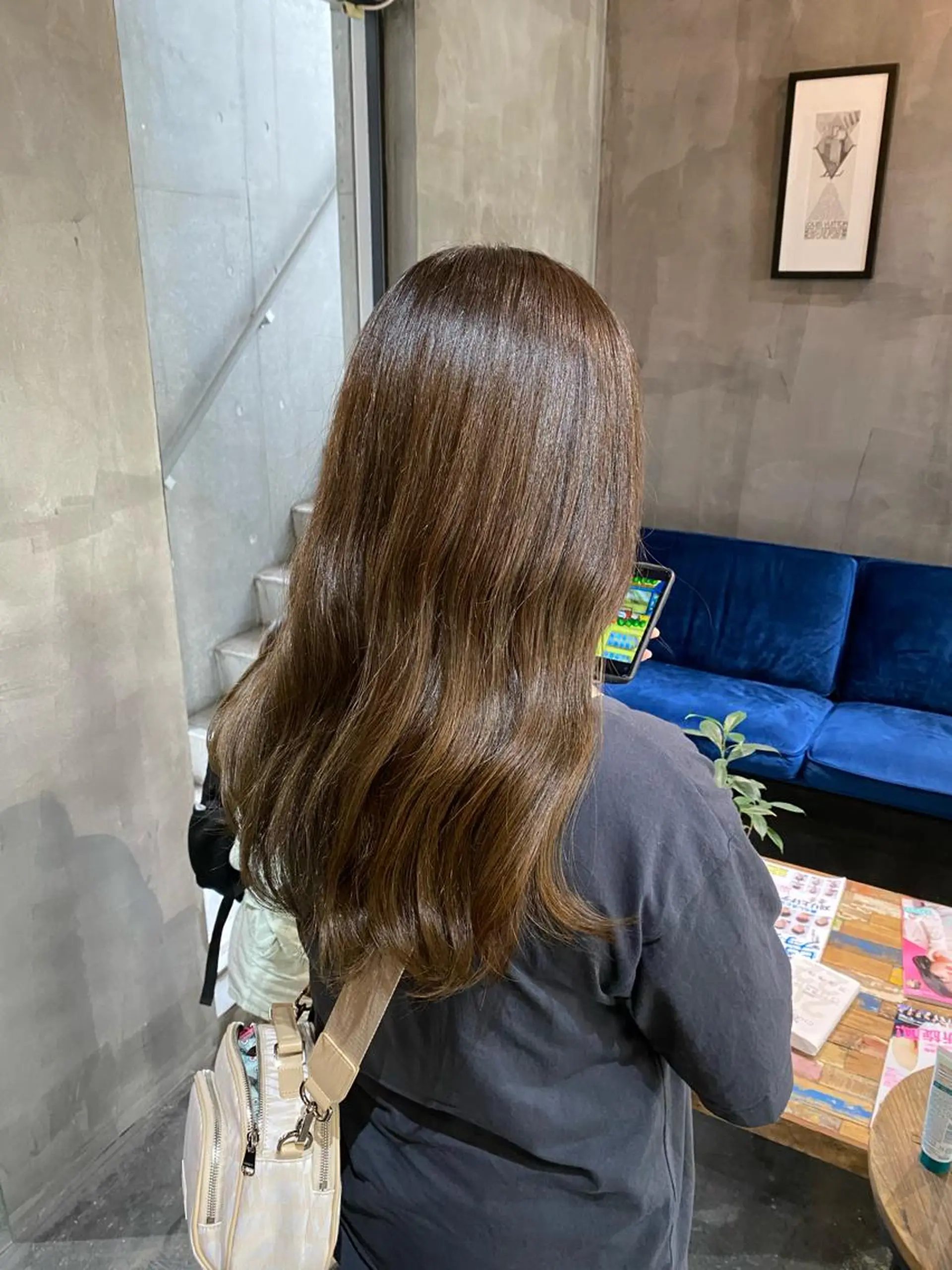 ロング カラー Agu hair lore沼館店所属・八戸パーマ/メンズパ ーマ/シンゴ。のヘアスタイル