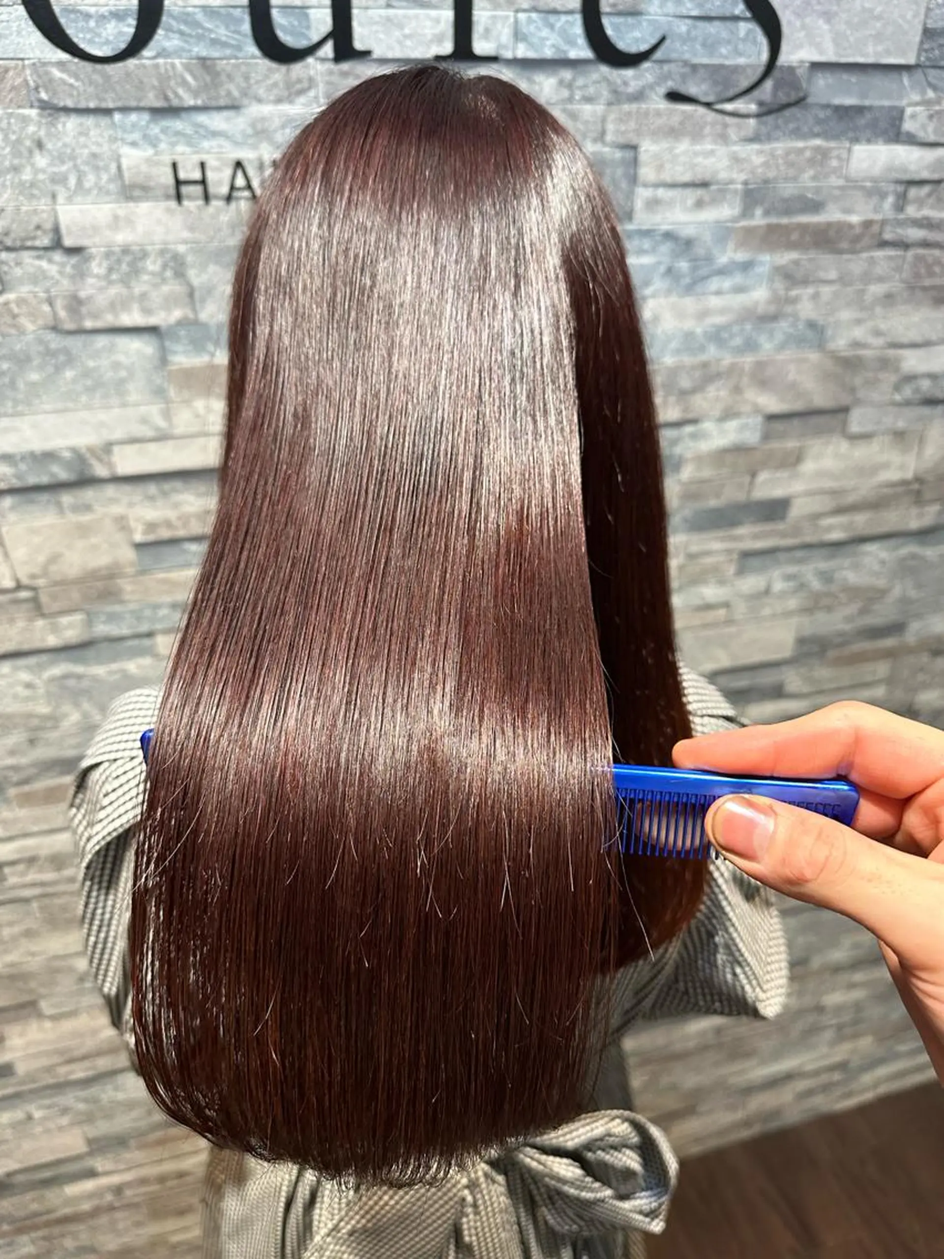 ロング カラー カット ヘアカラー トリートメント ヘッドスパ youres hair 東口店所属・🌸ULTOWA🌸 髪質改善/縮毛/店長のヘアスタイル