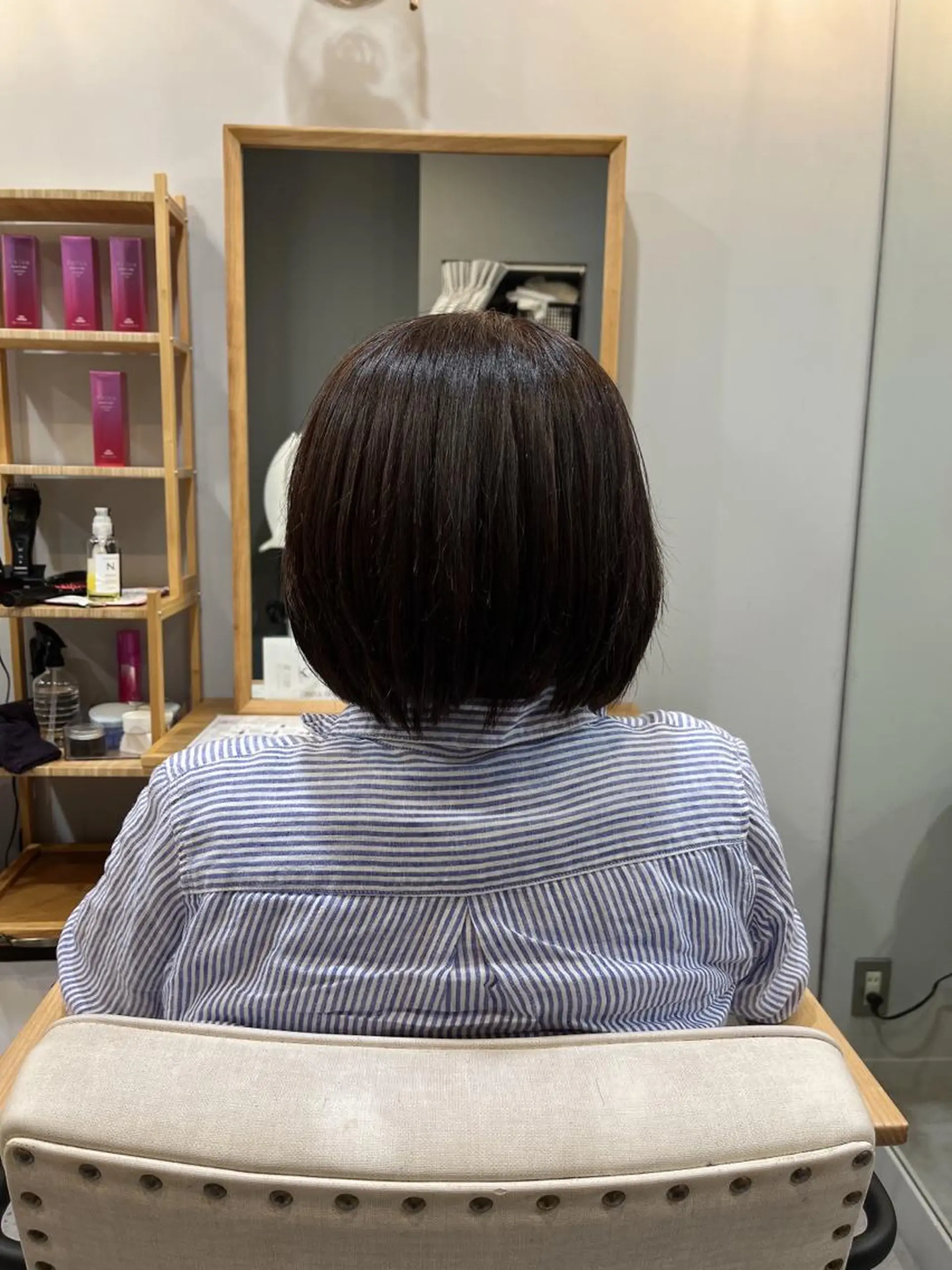 カラー ショートカット 🌸 飯野 舞桜のヘアスタイル