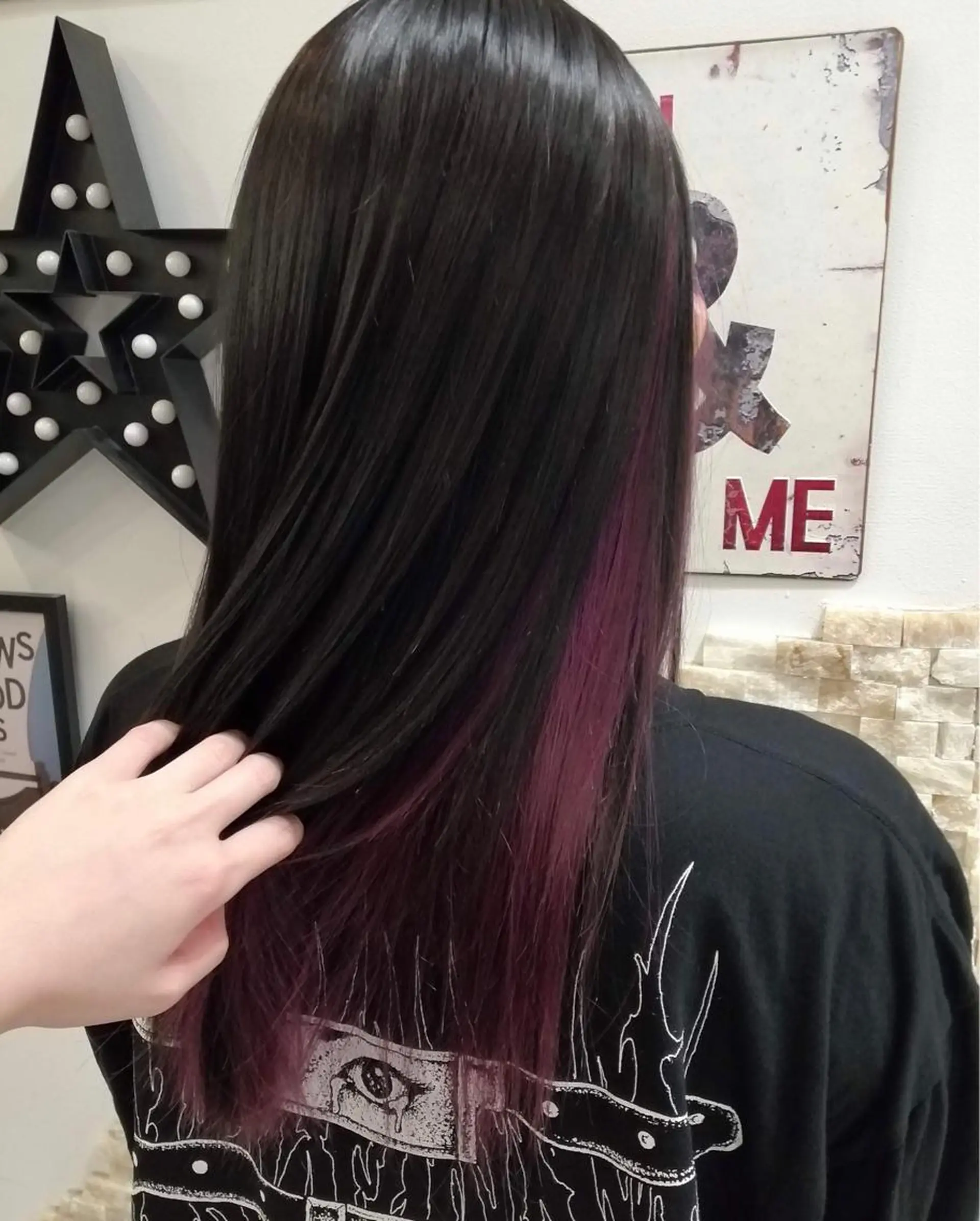 セミロング B.Chance所属・大友 琴羽のヘアスタイル