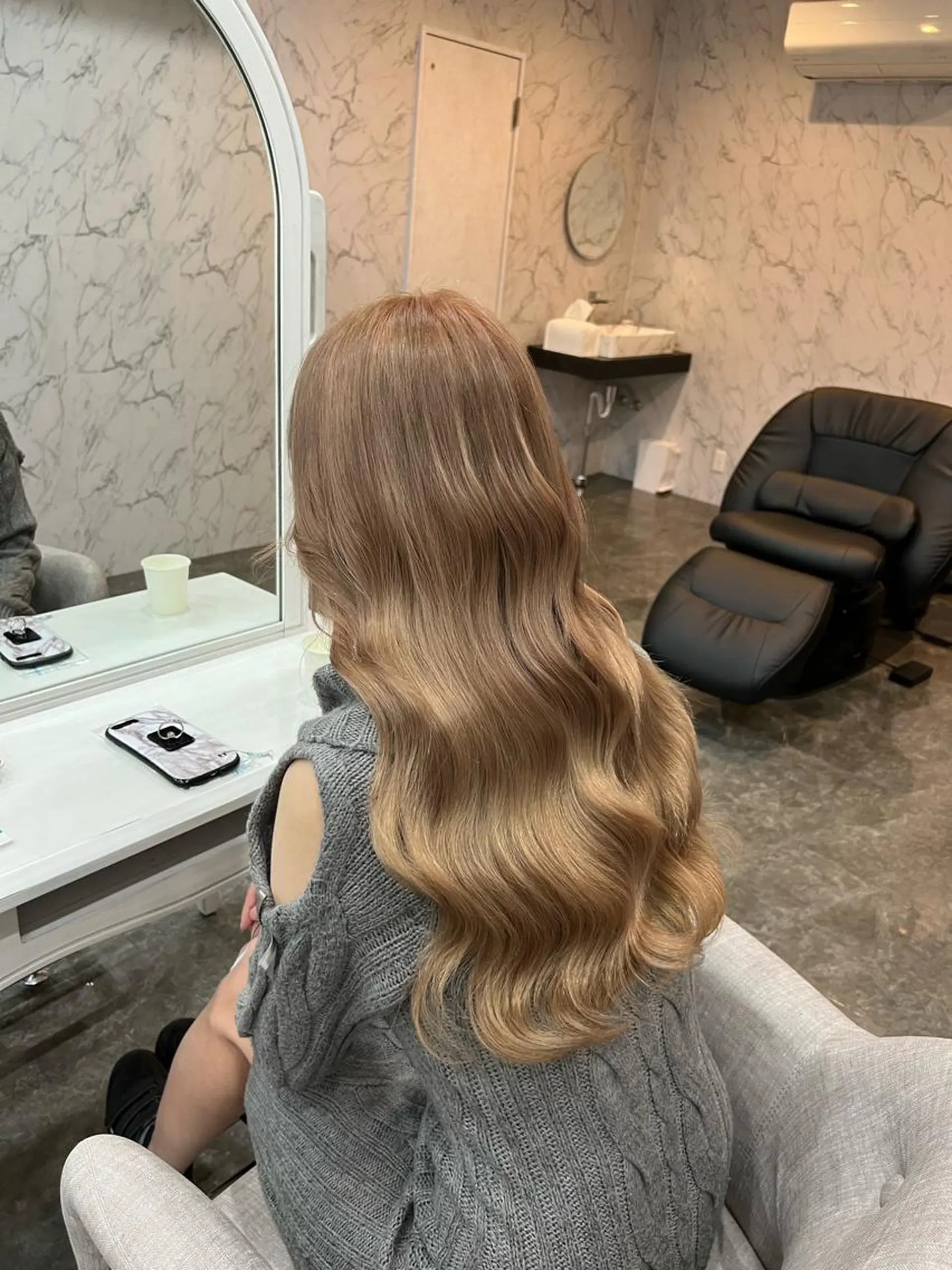 ロング カット ヘアカラー トリートメント PARIS hair salon所属・秋葉原　柏木絢汰 ✨当日予約okのヘアスタイル